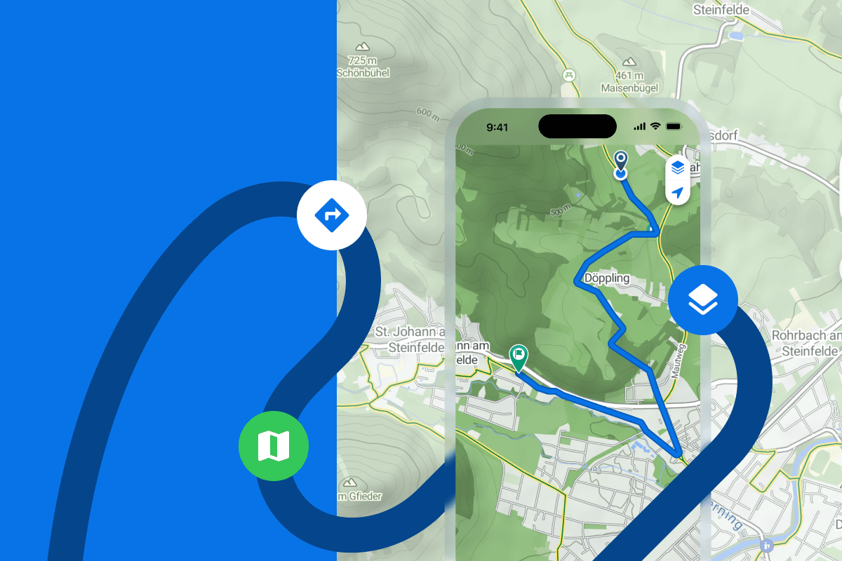 Neu konzipierter Routenplaner