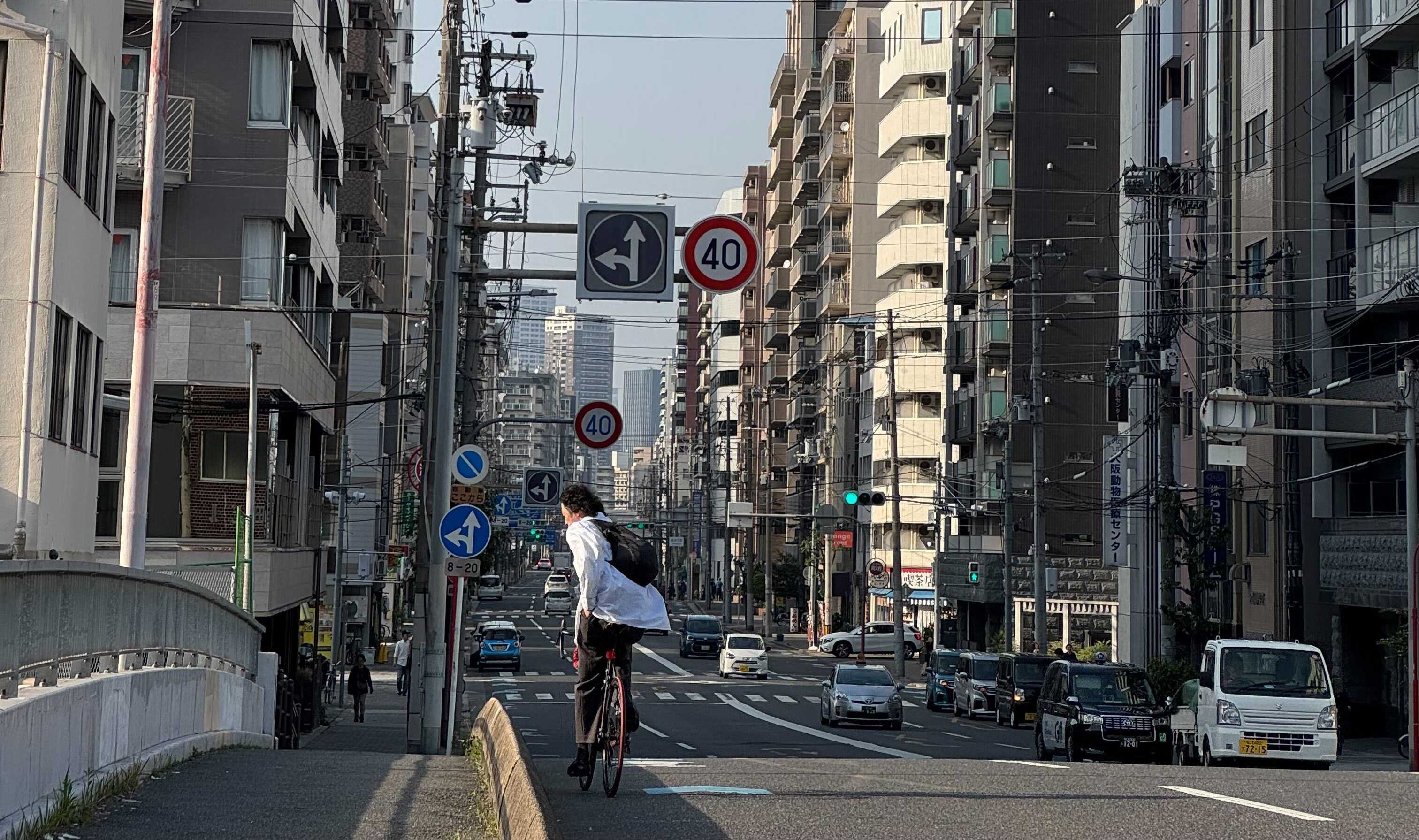 Cycling in Osaka How cycling in Osaka could look like.