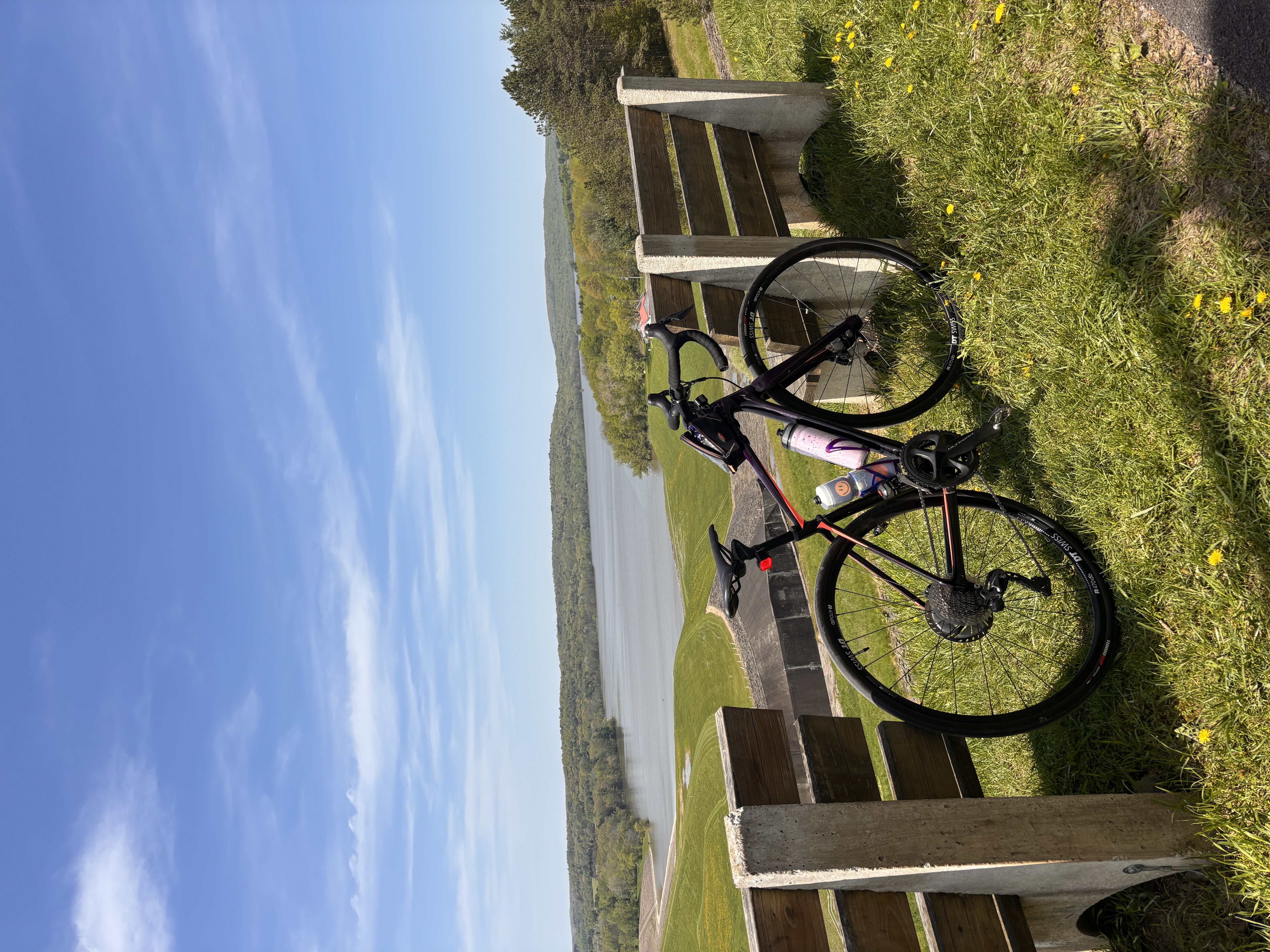 A girl and her bike