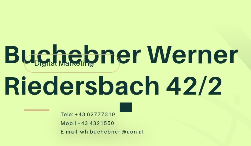Werner Buchebner