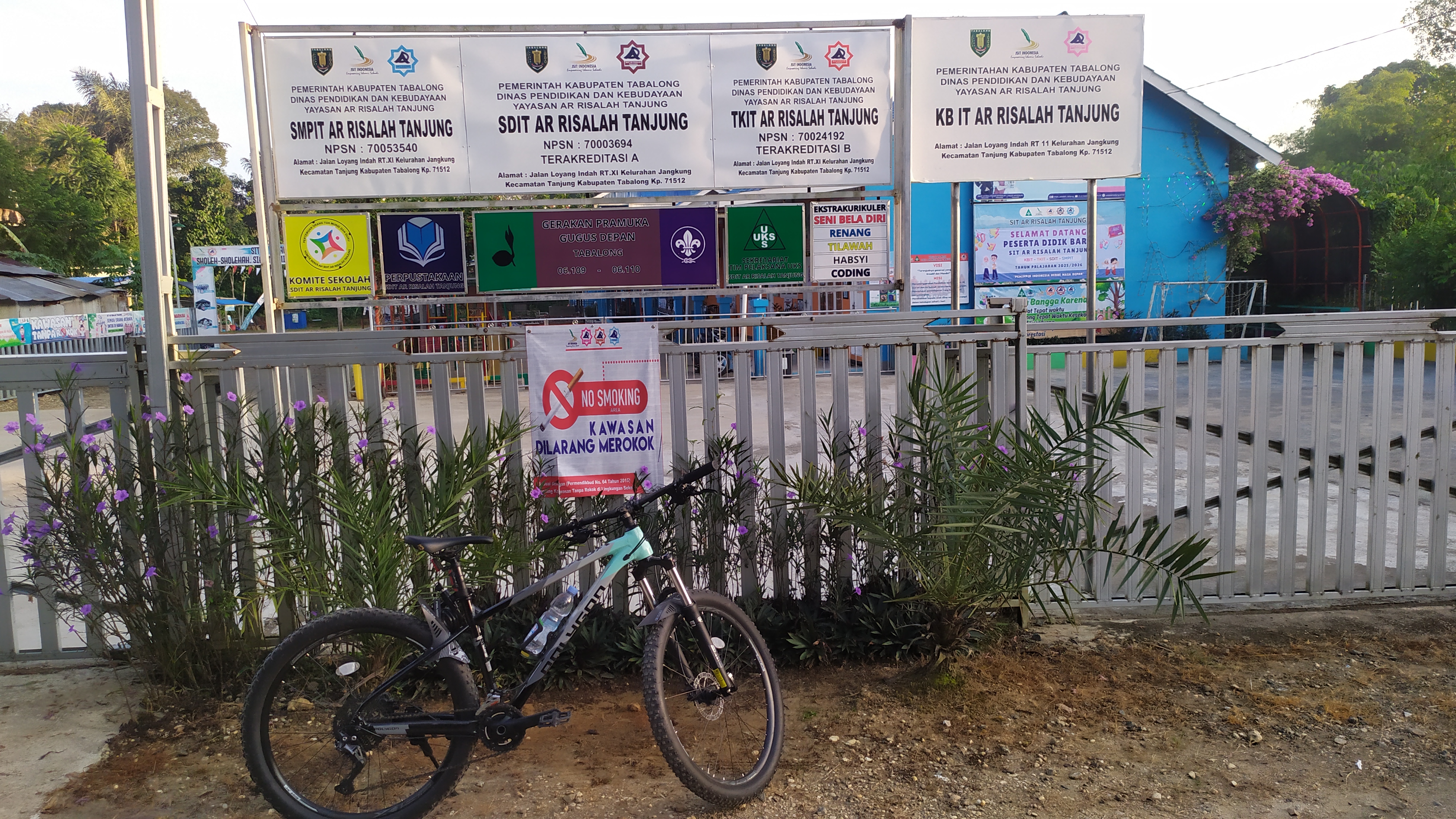 Route to Jalan Ir. P. Haji Moch Noor