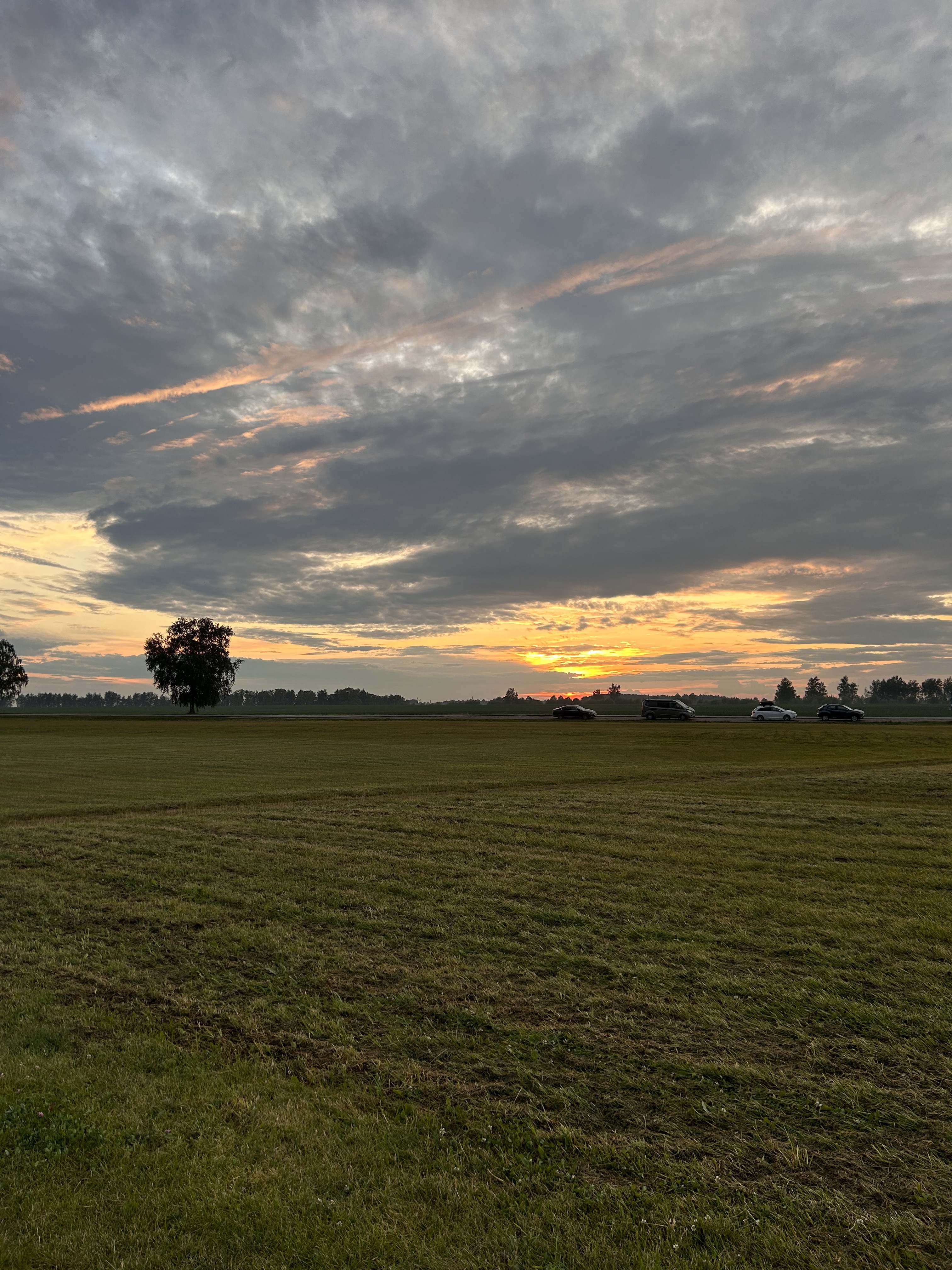 Aušros g., Ginkūnai до Aušros g., Ginkūnai