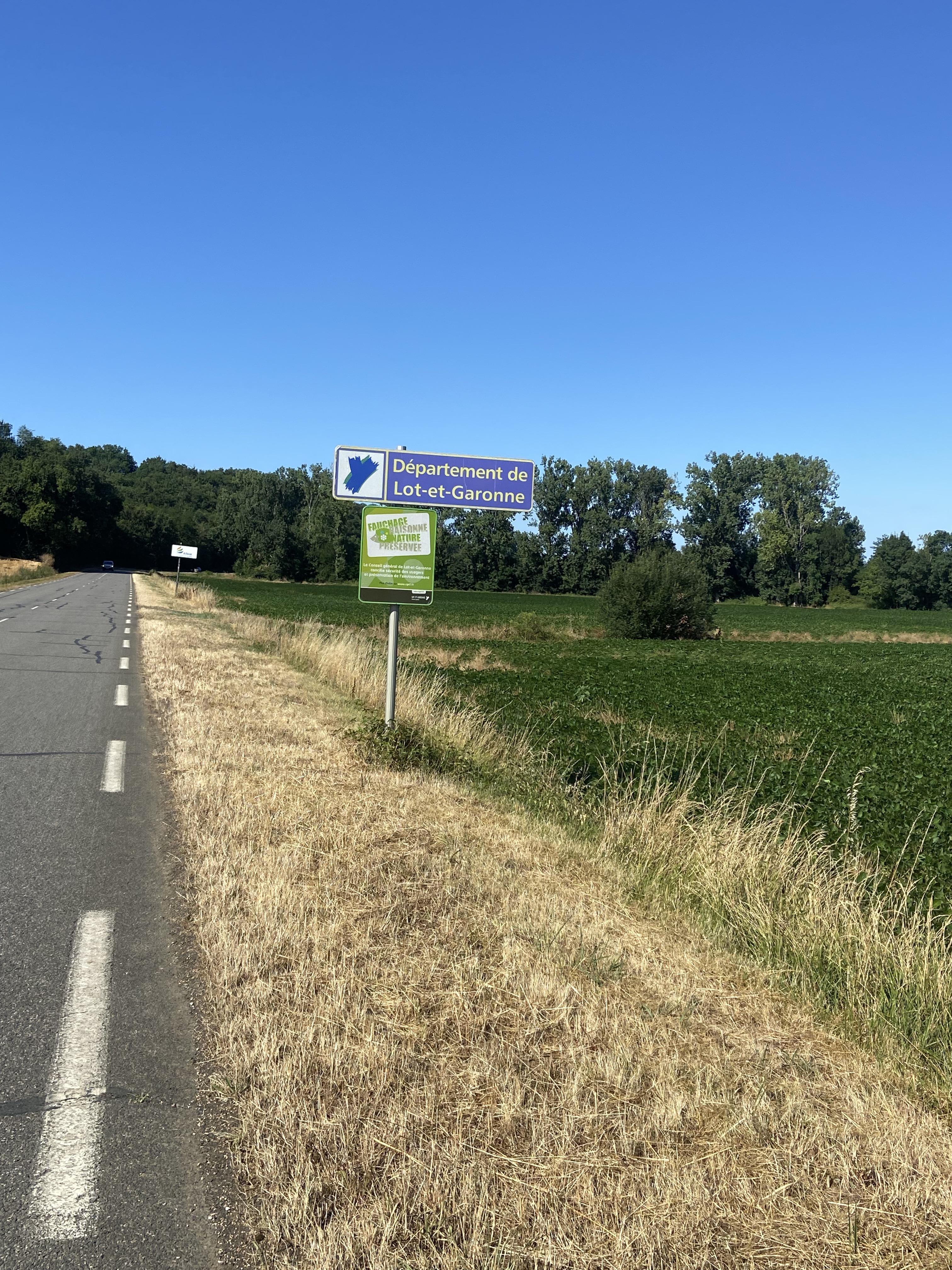 Route de Cassanel, Nérac to Route de Cassanel, Nérac