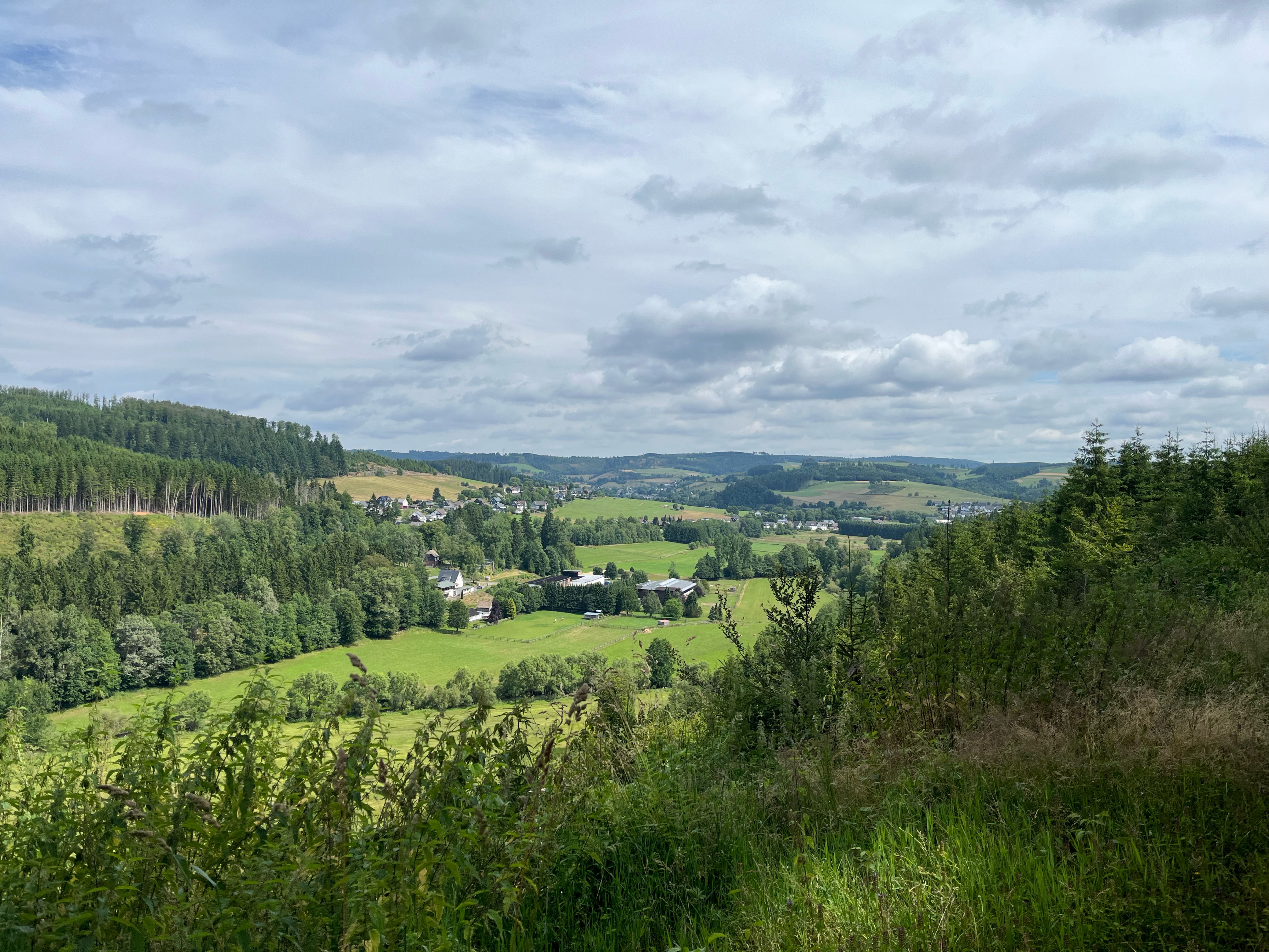 Hudeweg, Bad Berleburg nach Hudeweg, Bad Berleburg