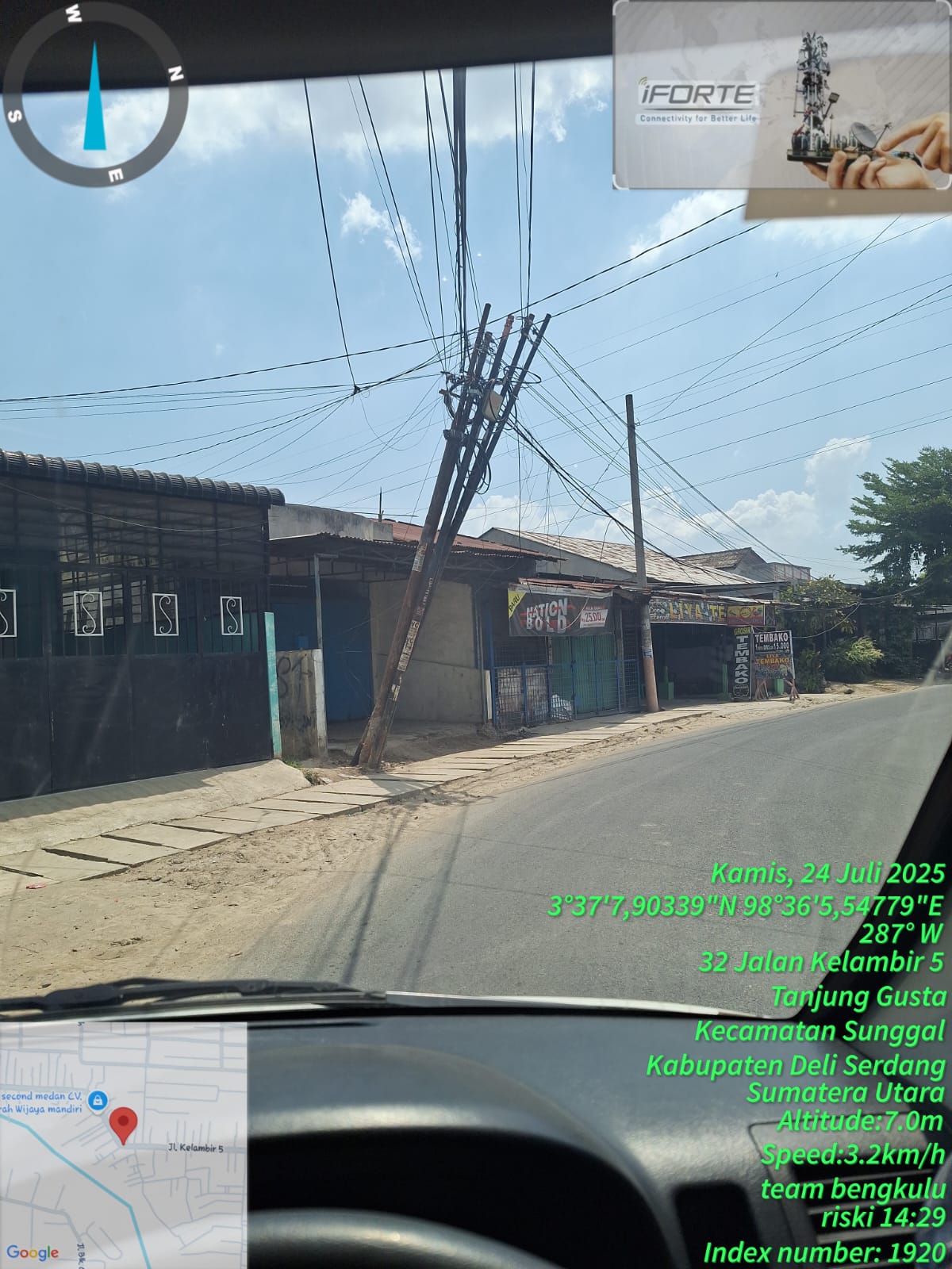 GMRC+JPC to Jalan Karya Jaya No. A