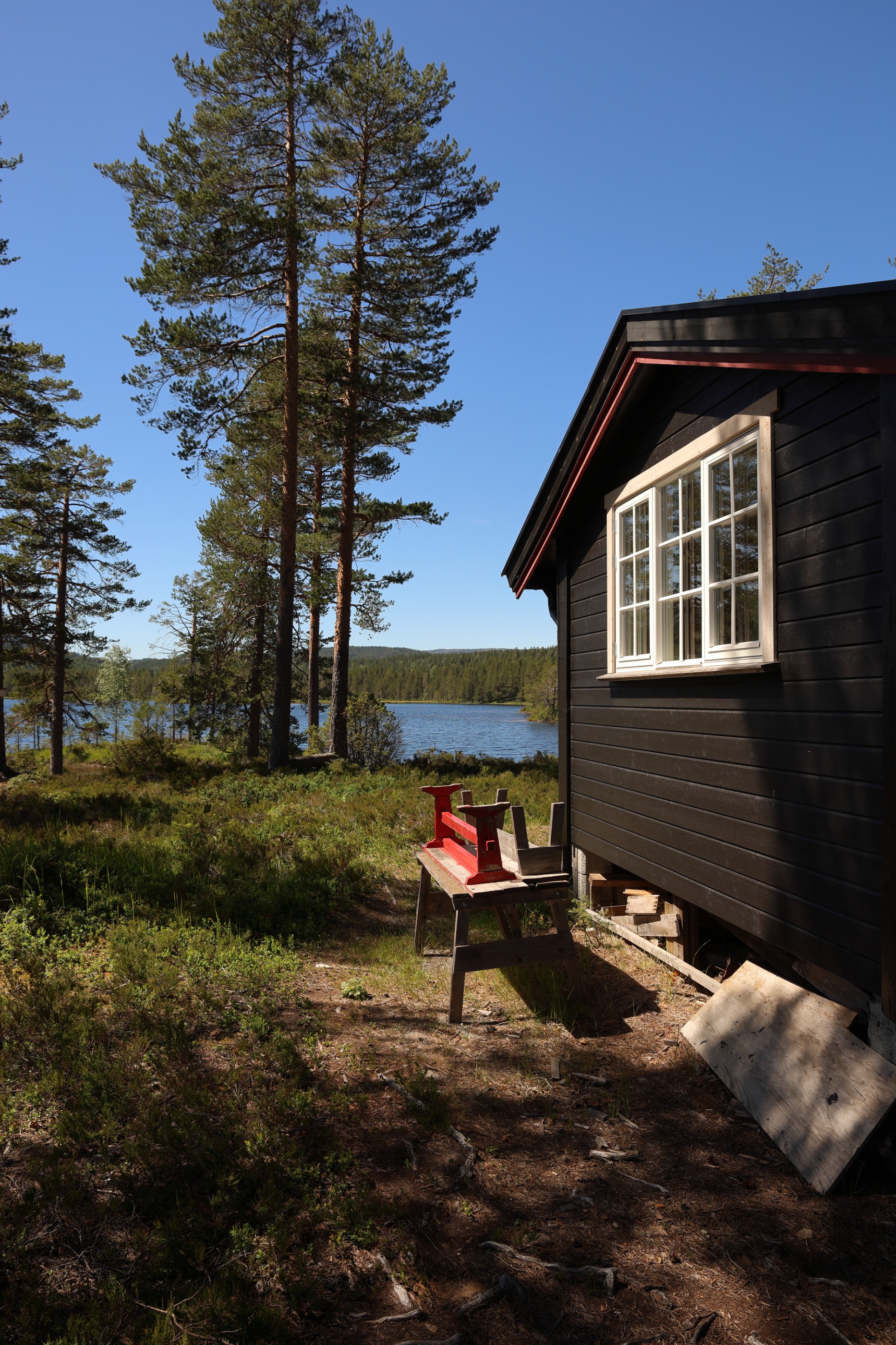 Larvig nach Luksefjell