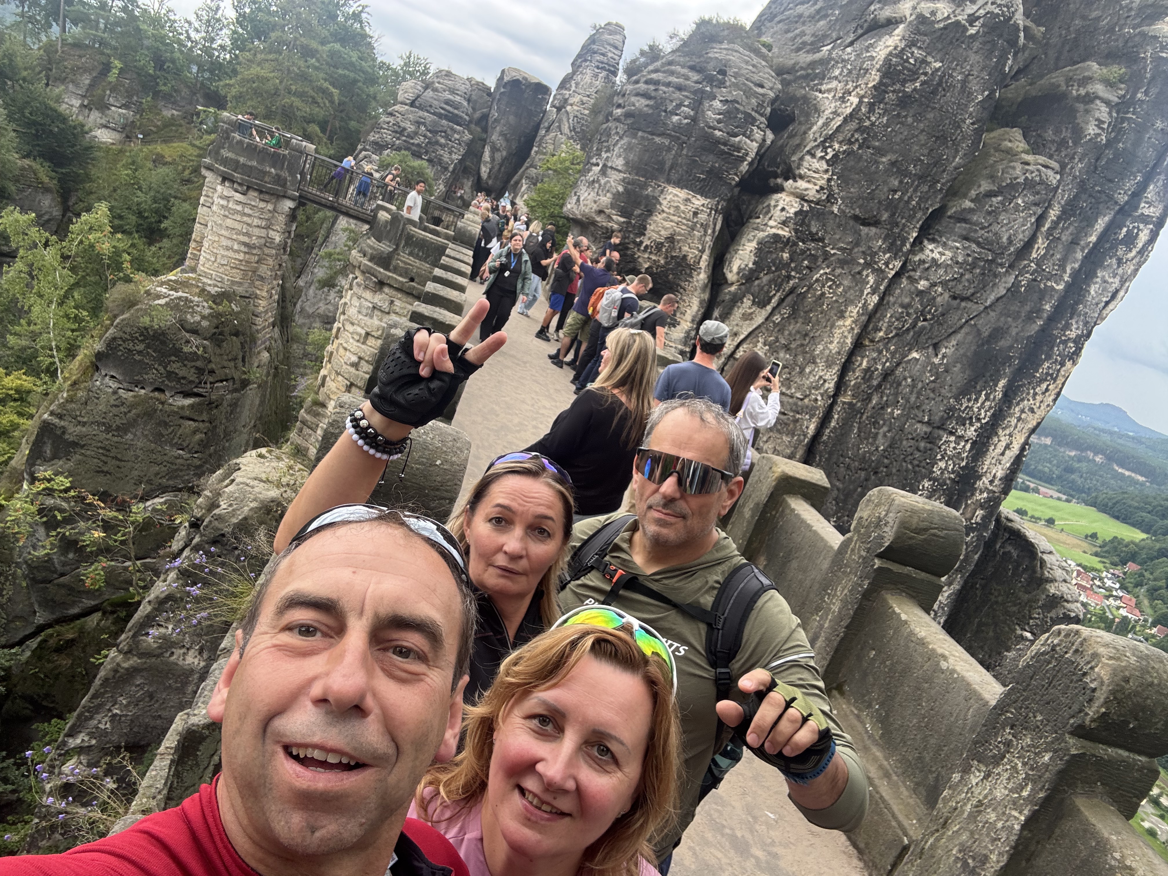 Svatopluka Čecha, Děčín až Fährweg, Rathen