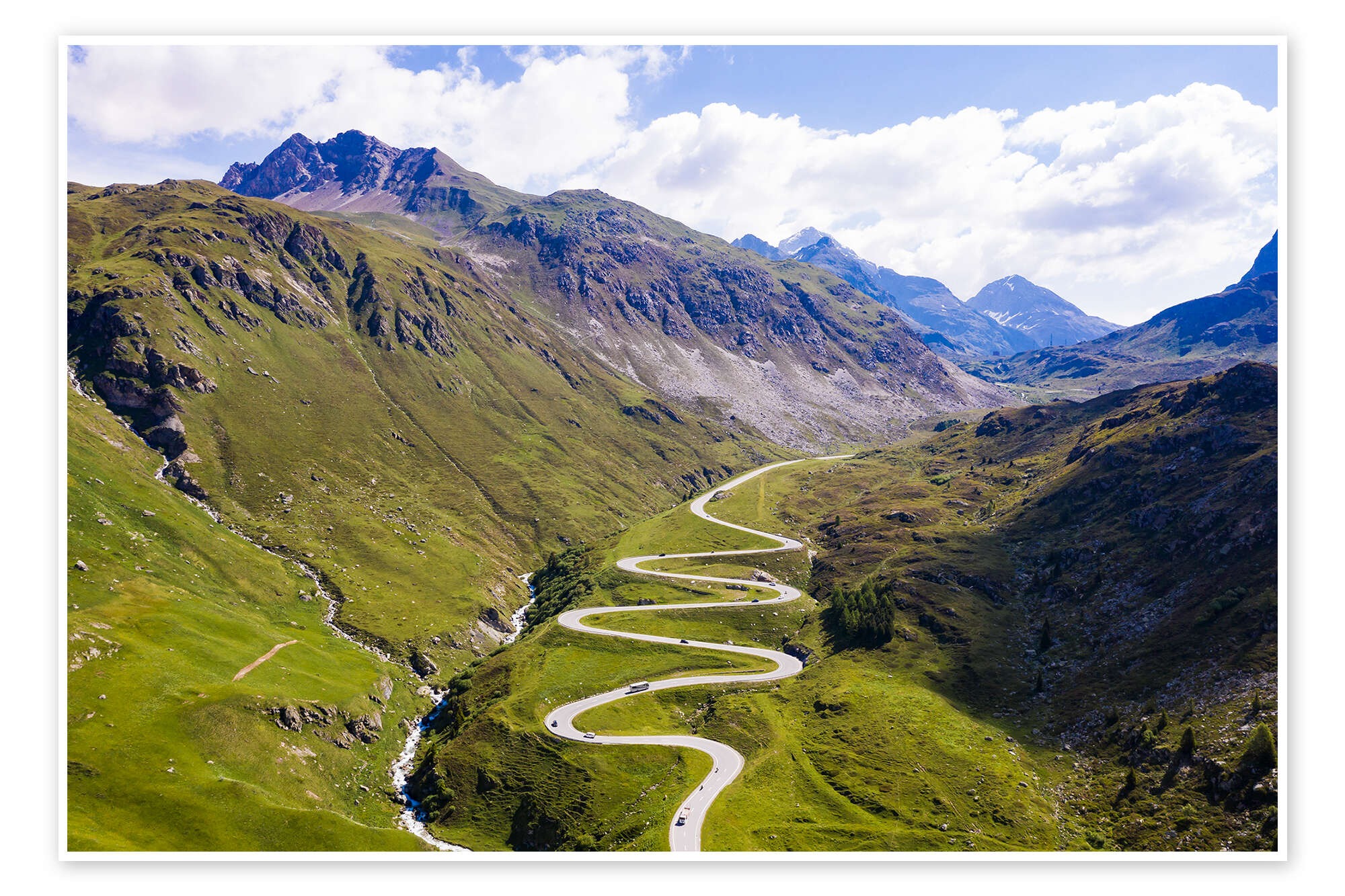 Saint Moritz to Thusis via Julierpass