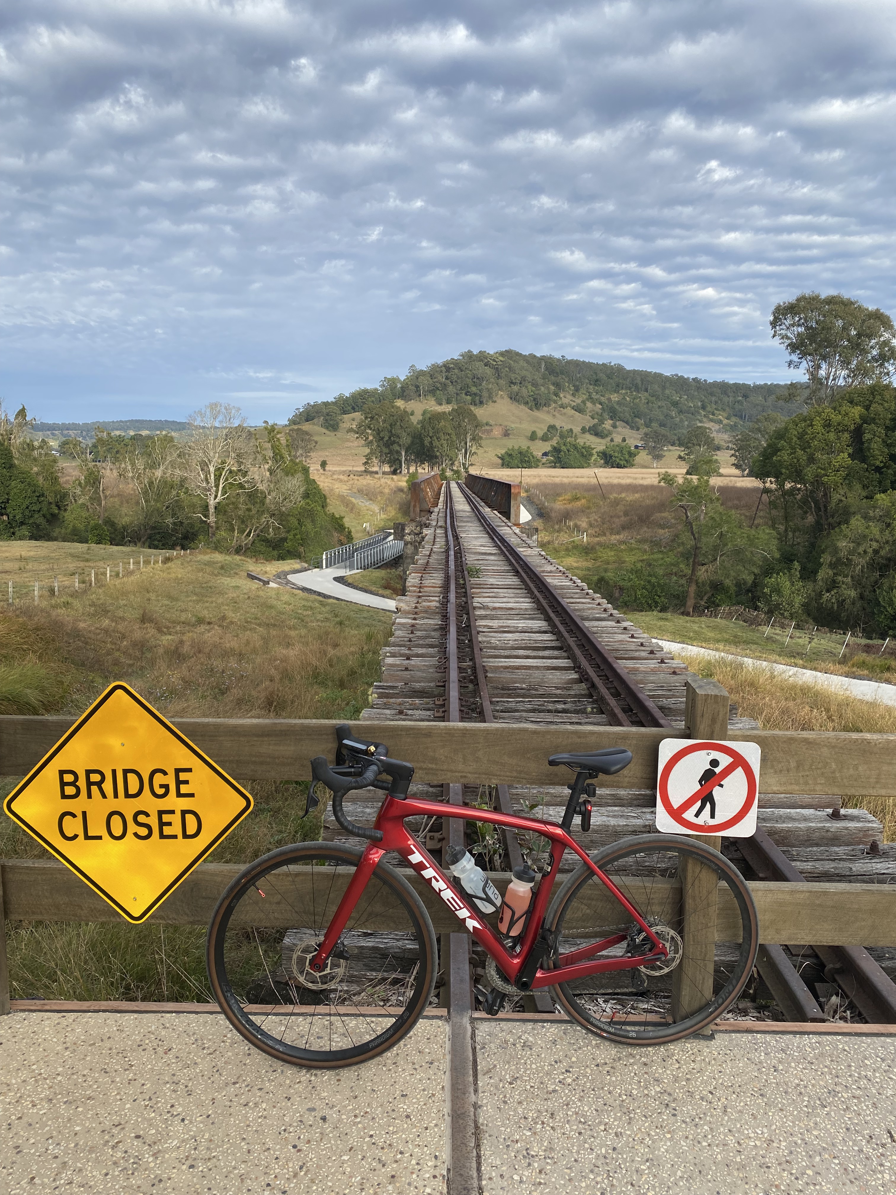 Bentley, outward bound via Rail Trail, in bound Via Naughton Gap Road and Spring Grove