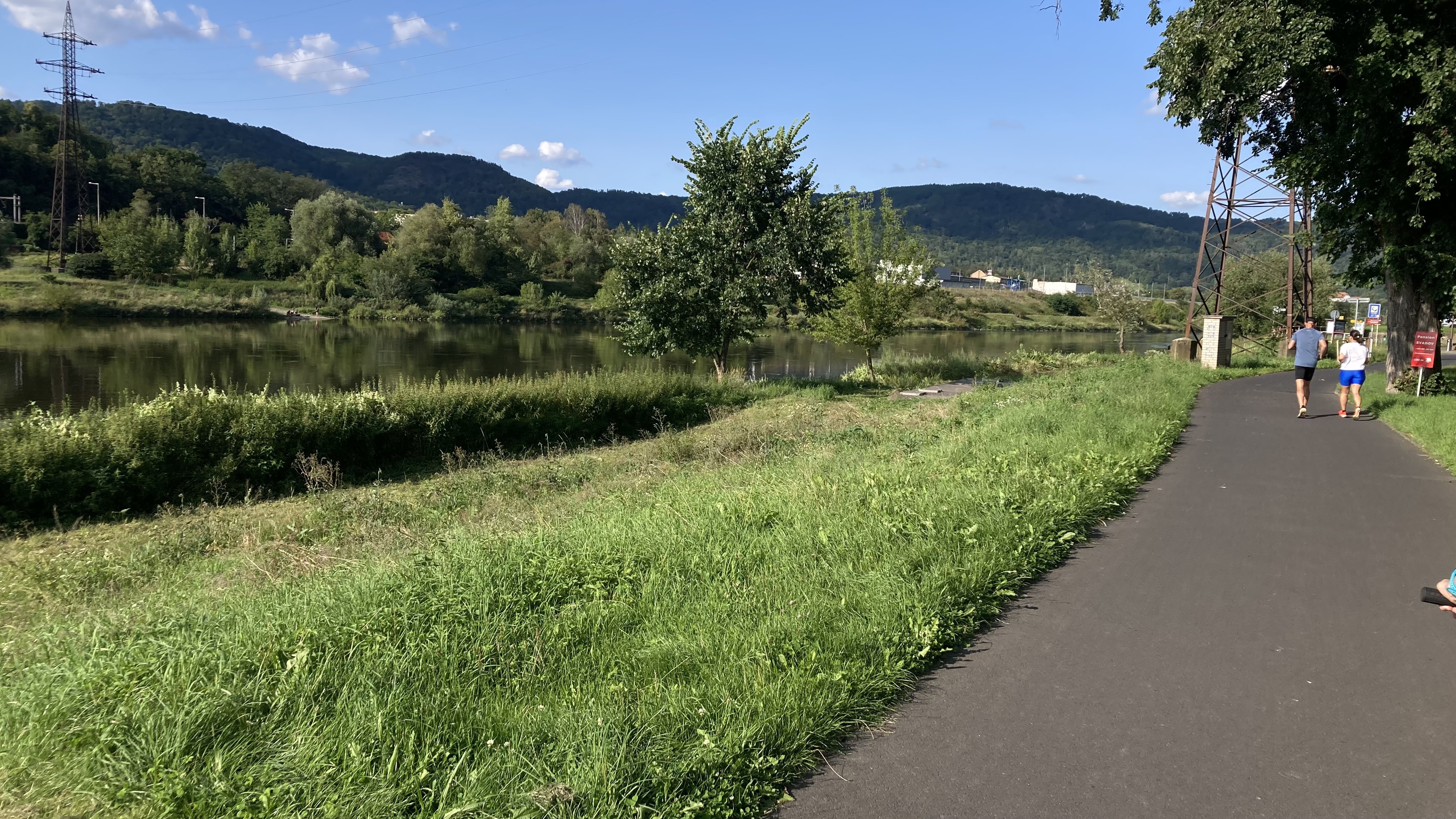 Karla IV., Ústí nad Labem až Ke Hradu, Ústí nad Labem
