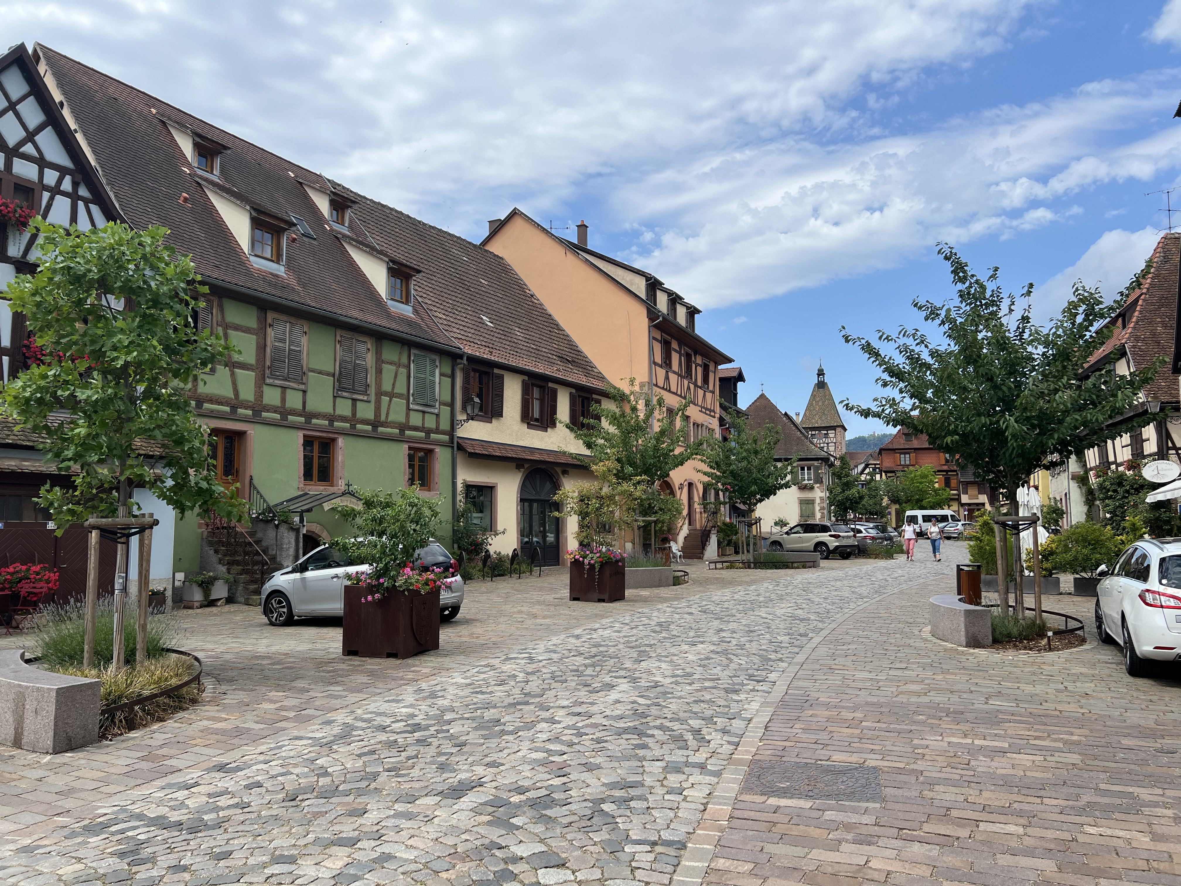 Rue de l'Iris, Ribeauvillé to Rue des Vignerons, Bergheim