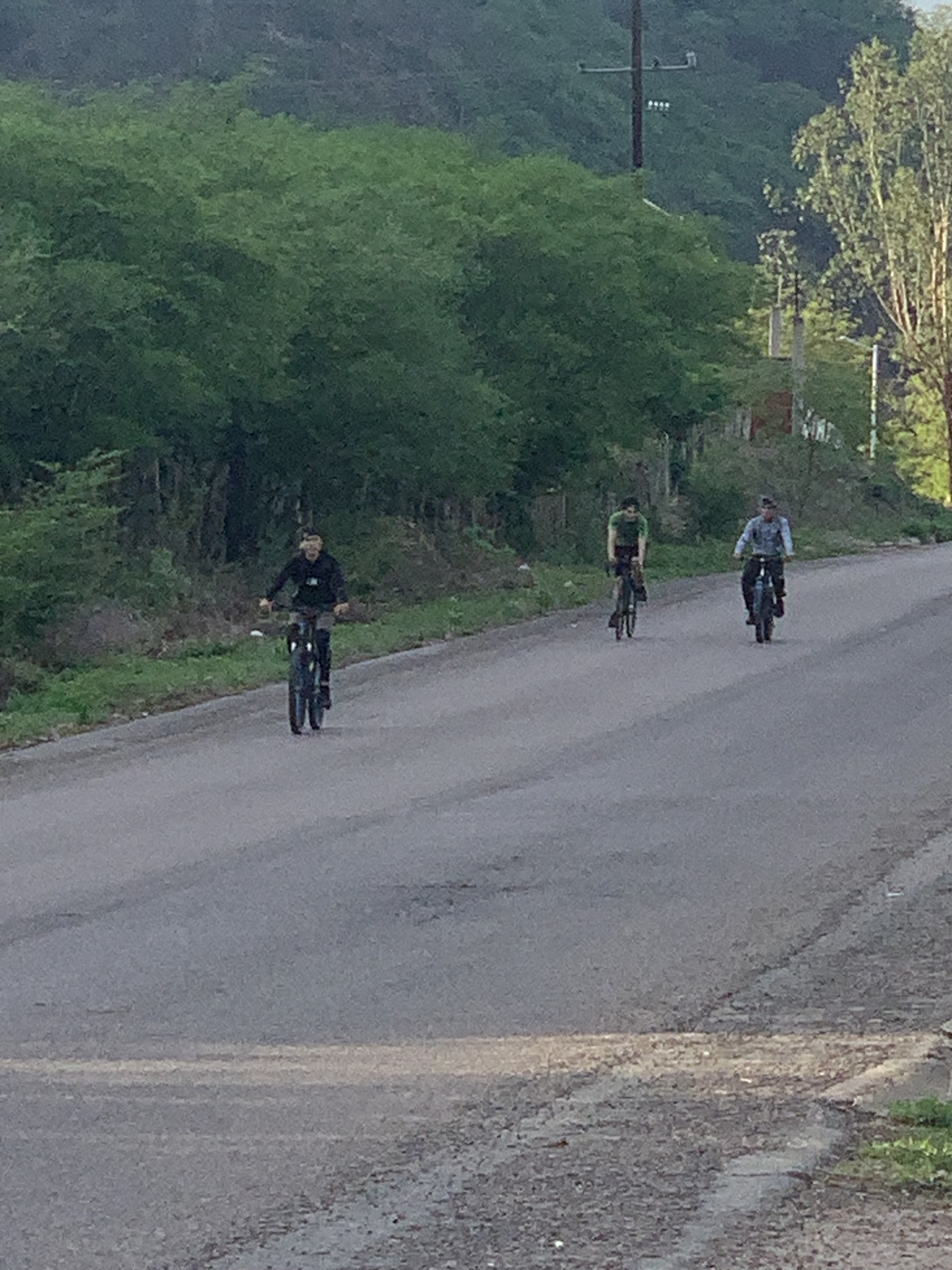 ruta con los plebes