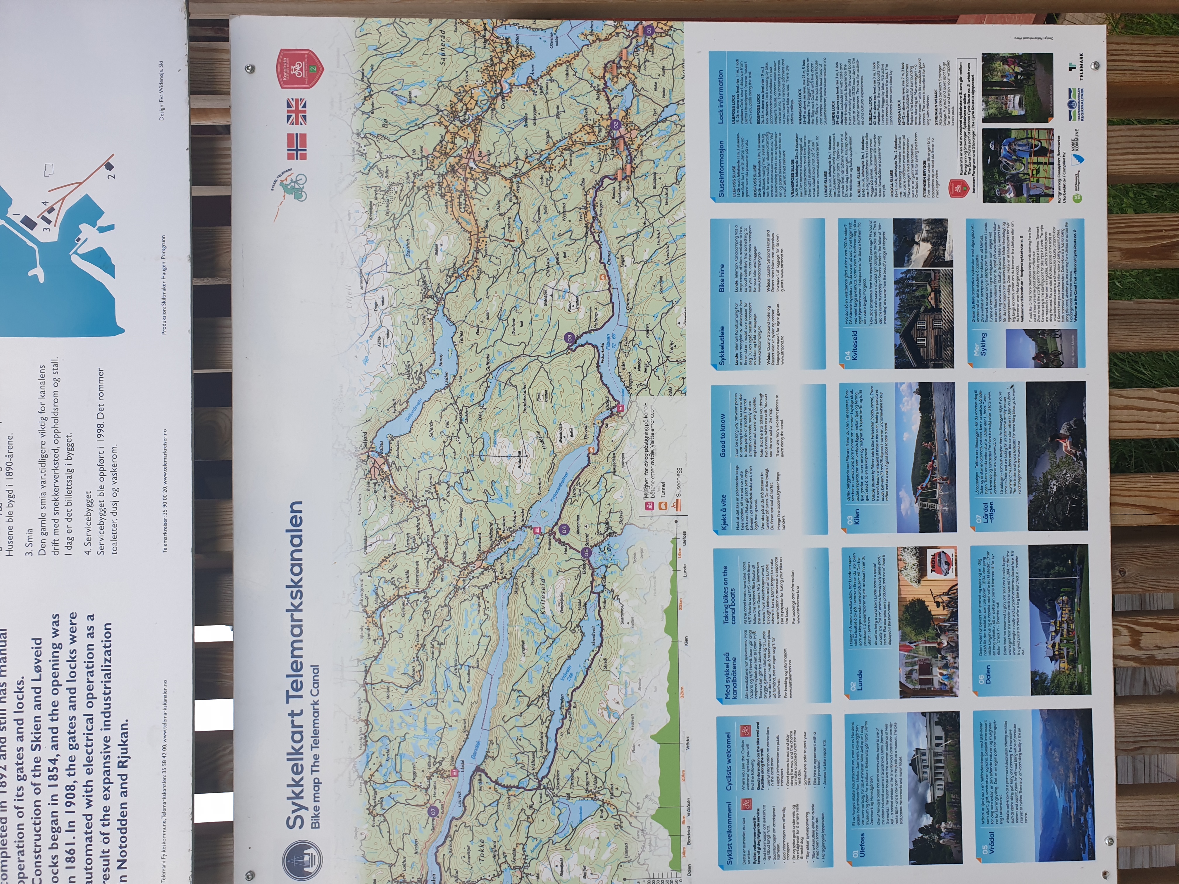 Fjågesund to Lunde lock