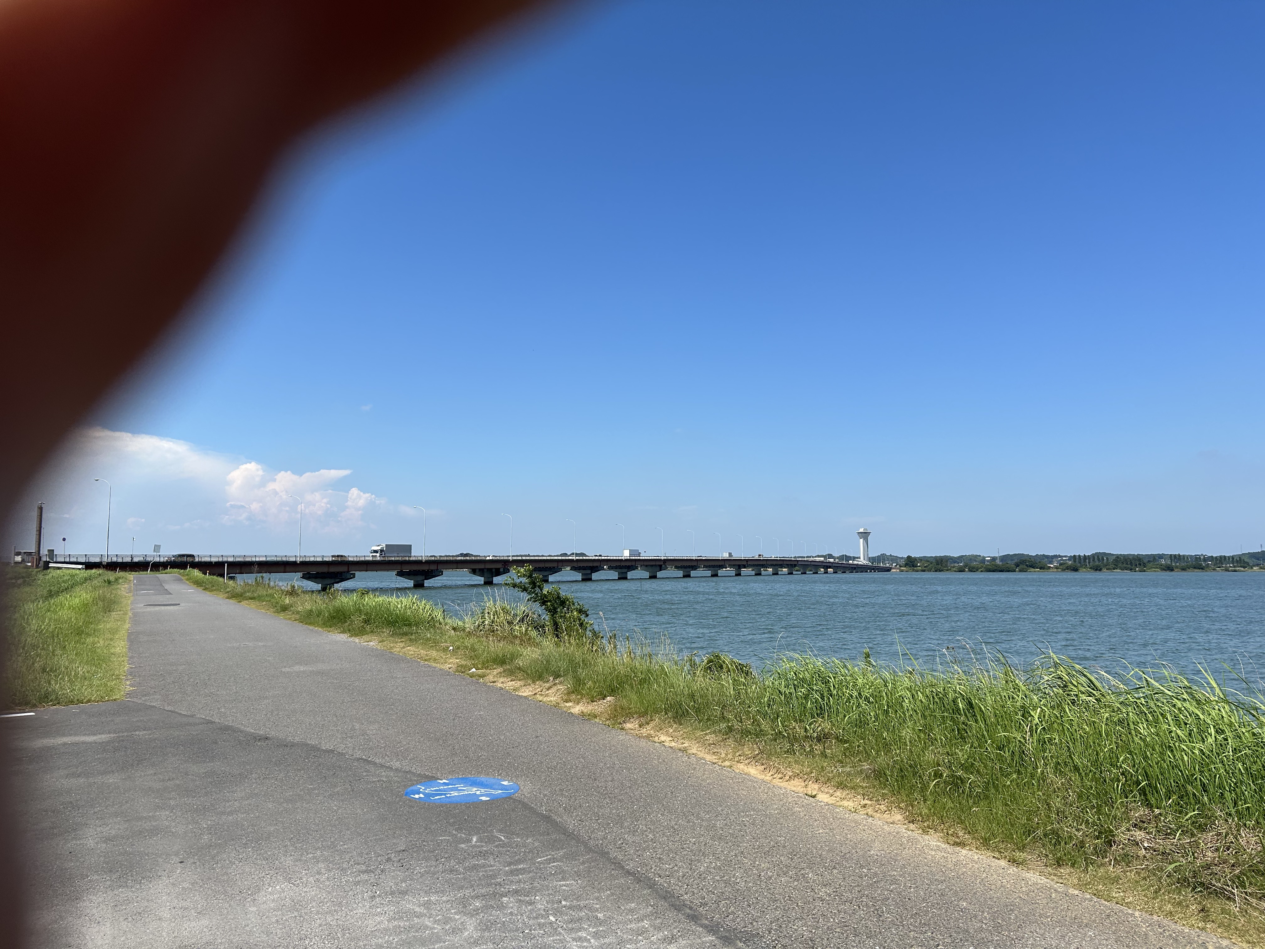 つくば霞ヶ浦りんりんロード, 土浦市へ岩坪, かすみがうら市