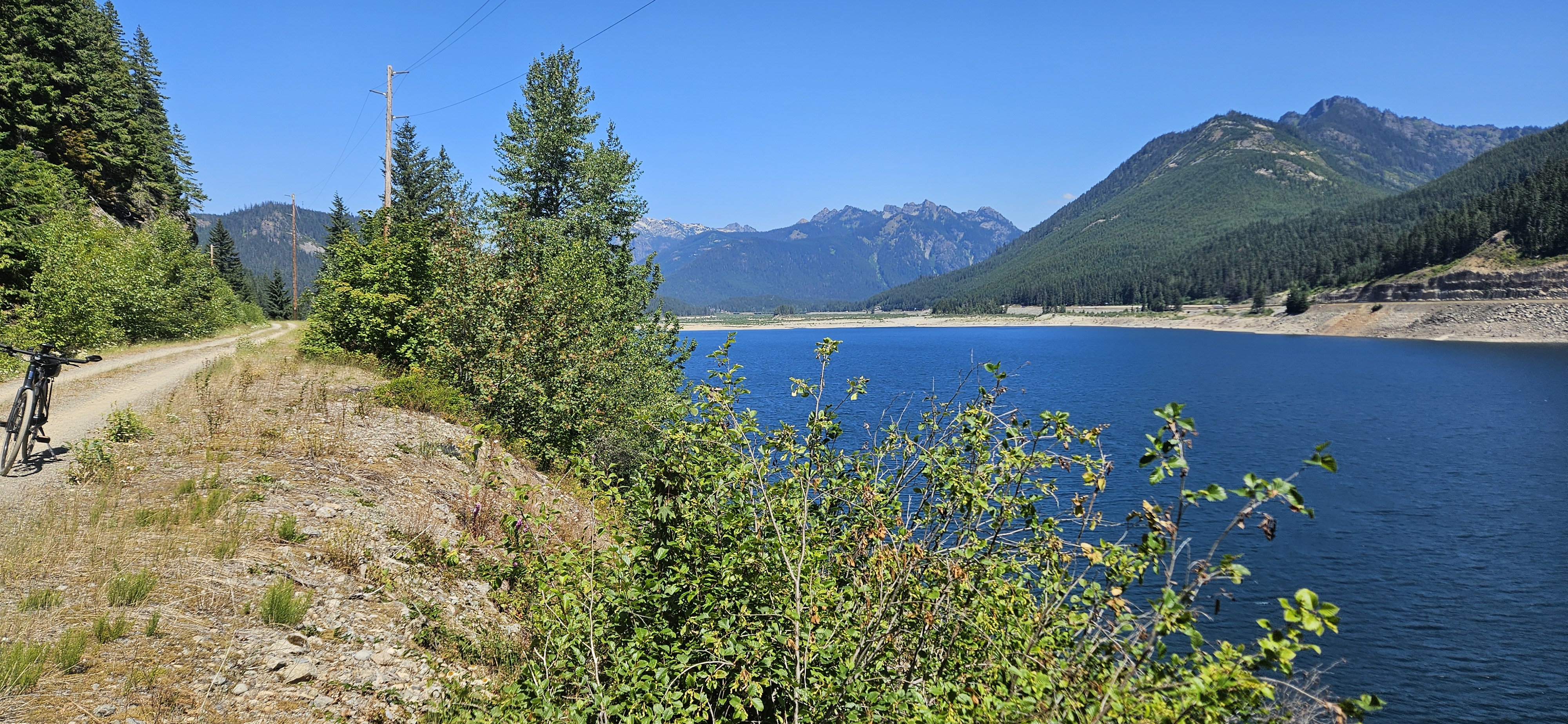 Hyak to Lake Easton SP: return Trail to Palouse to Cascades State Park Trail