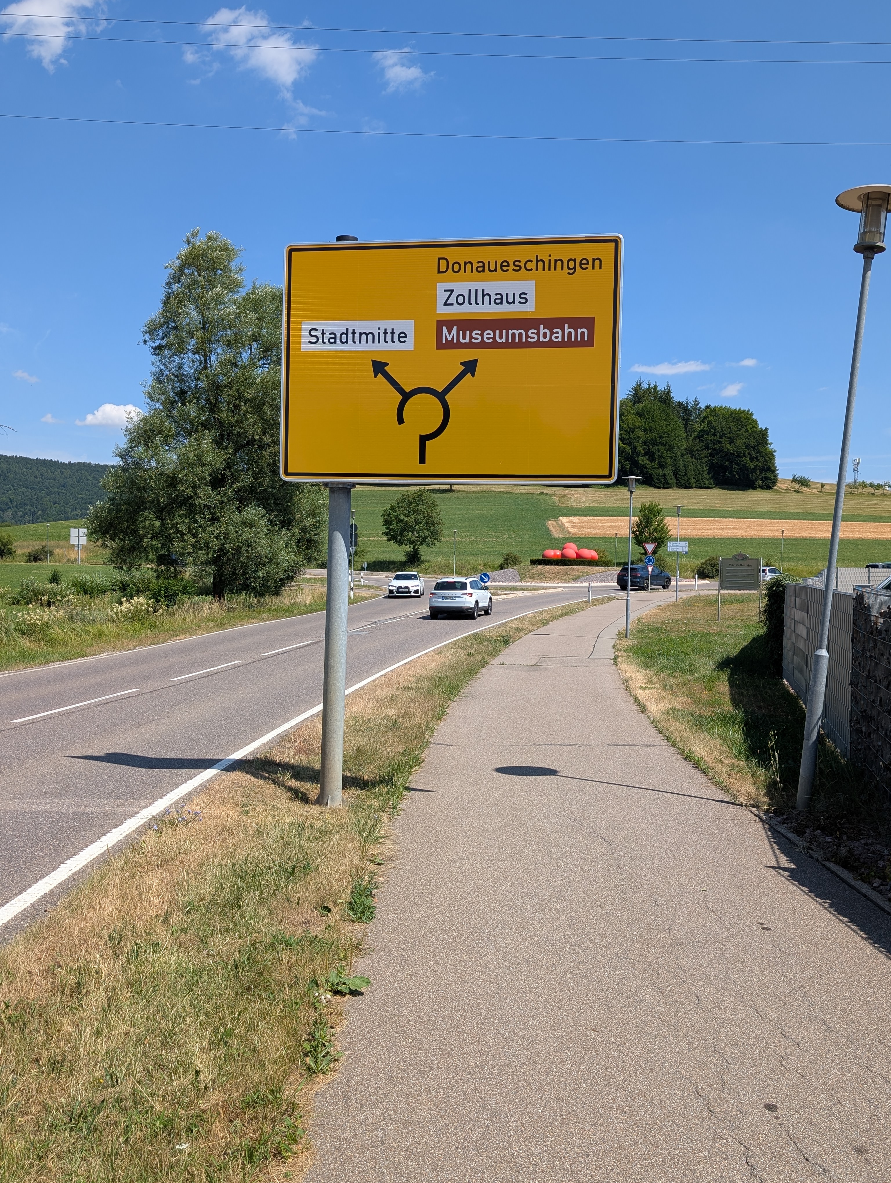 Photo 8 of the Bikemap route "E1. 5.7.25 Nassenwil nach Donaueschingen"