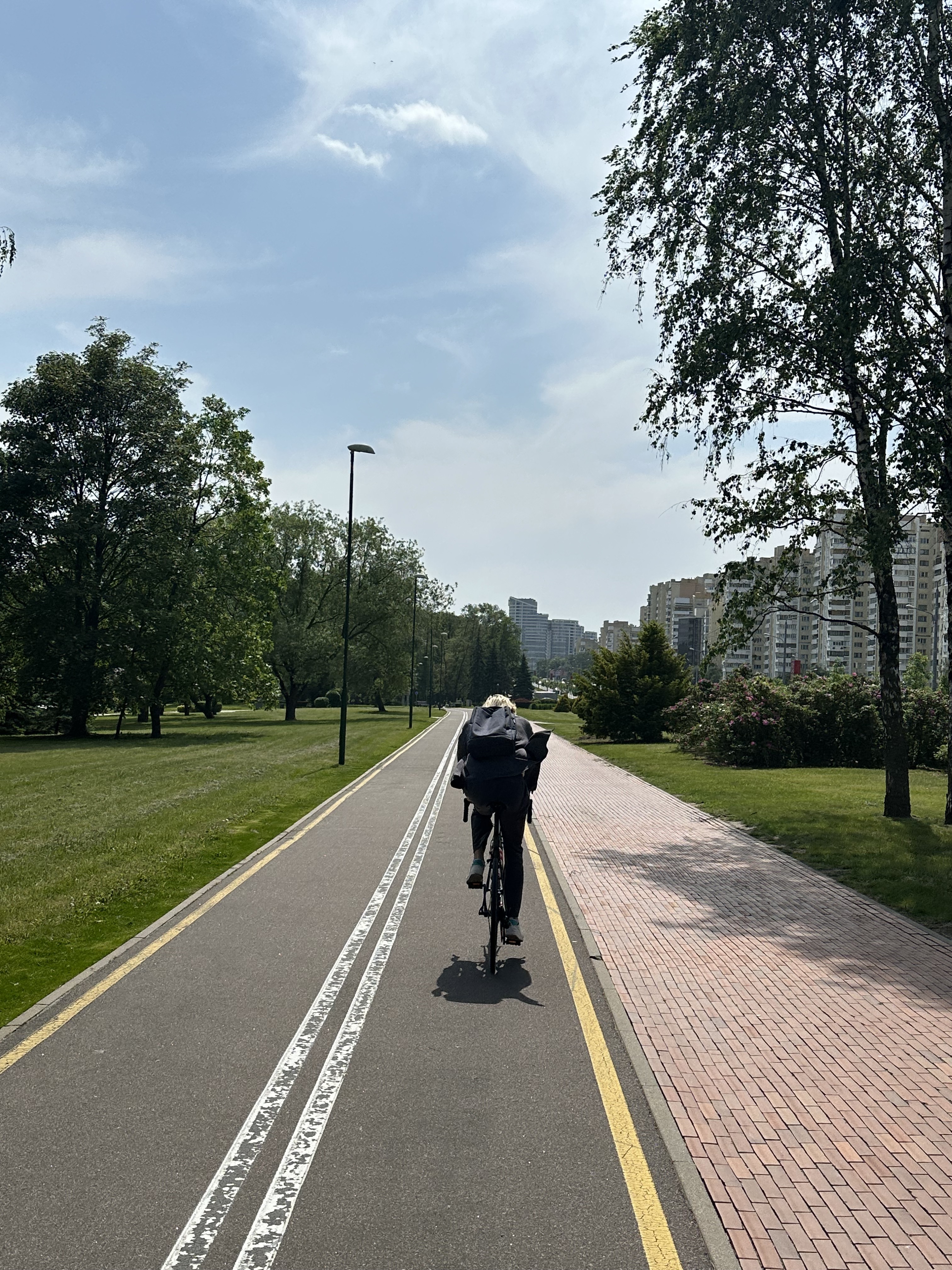 Foto 8 der Bikemap-Route "Печатная улица, Ждановичский до Октябрьский, Минск"