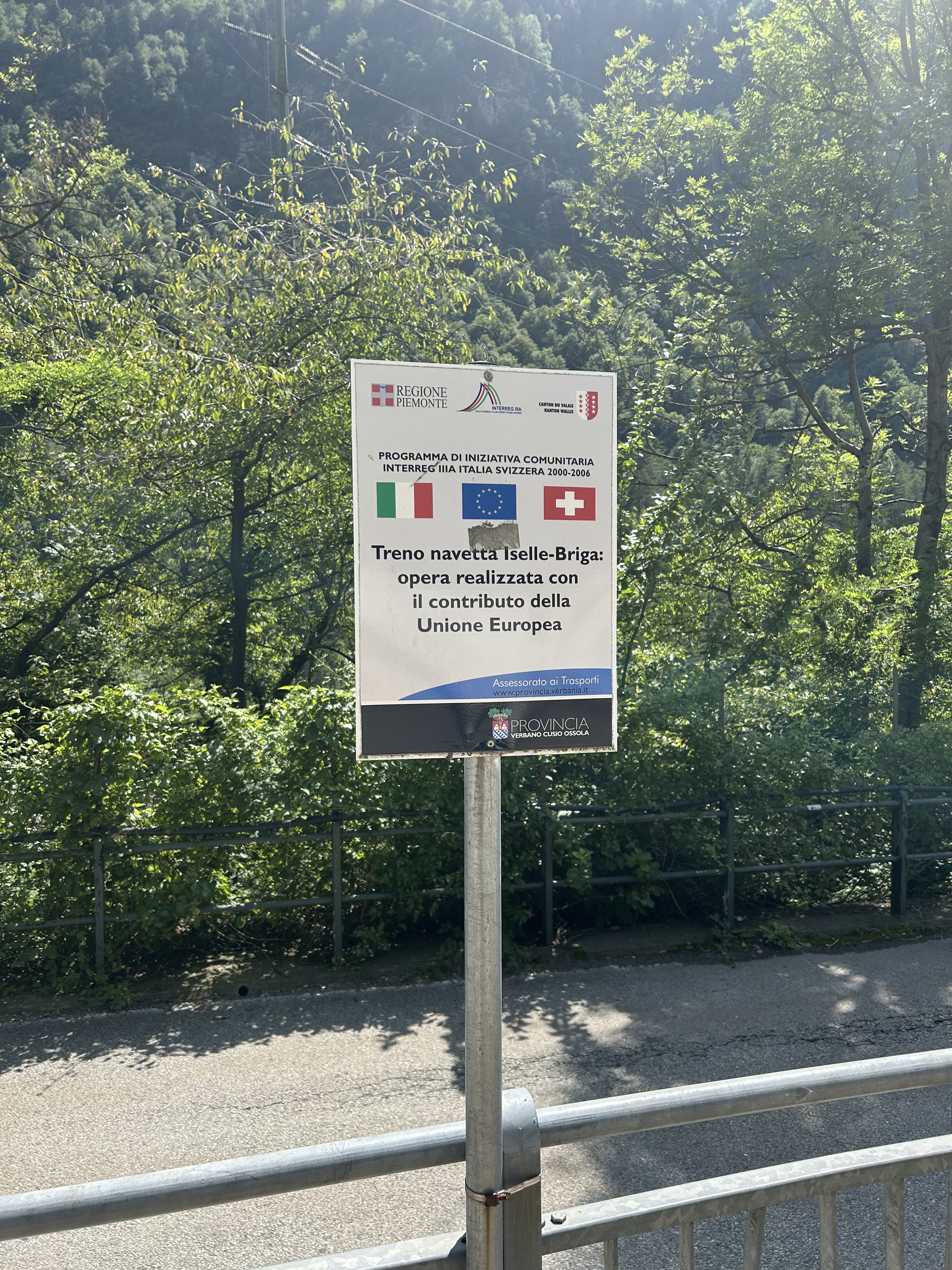 Via Sempione, Trasquera naar Regione Siberia, Domodossola
