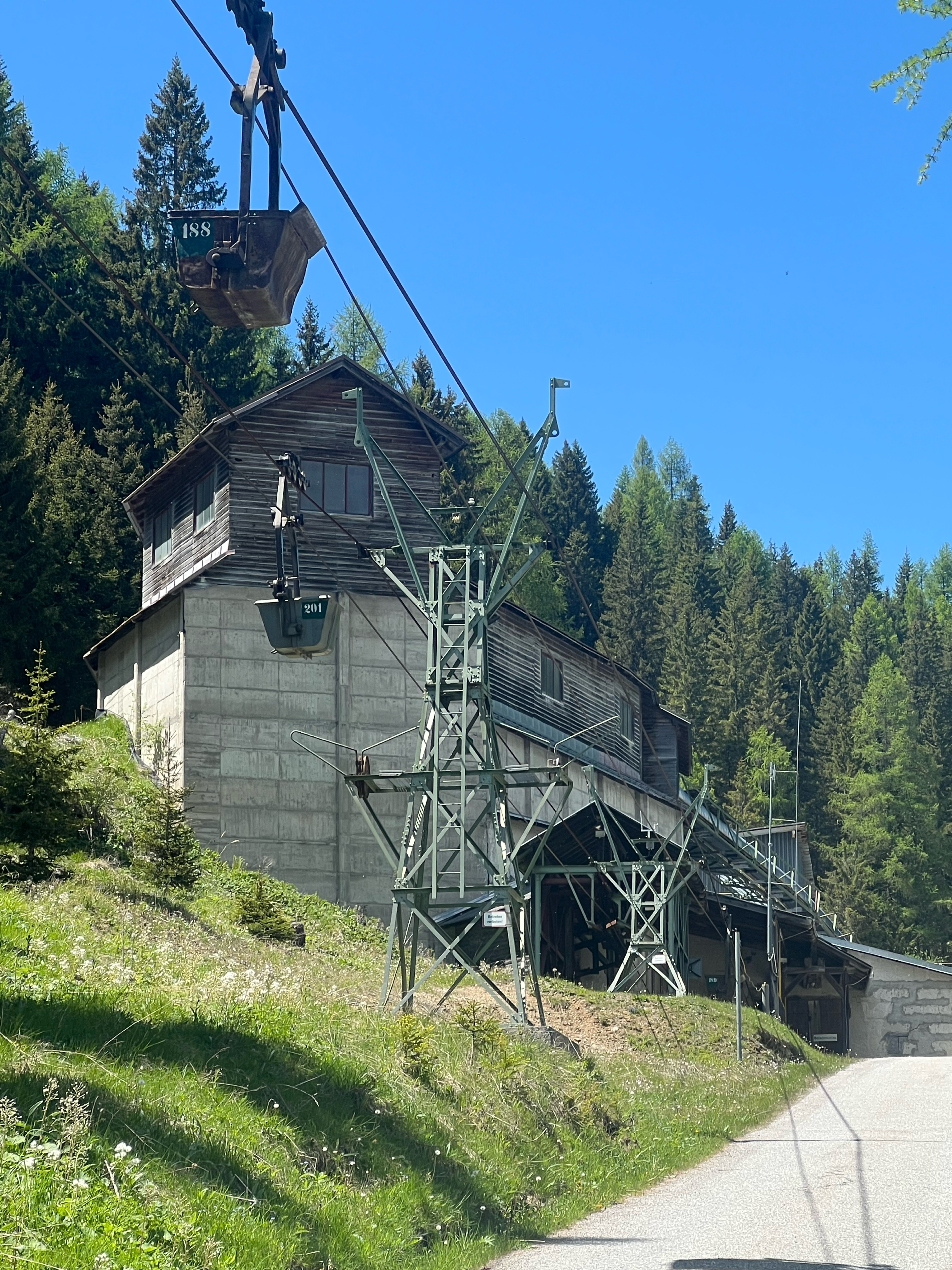 Döbriach / Kaning / Magnesit Bergbau