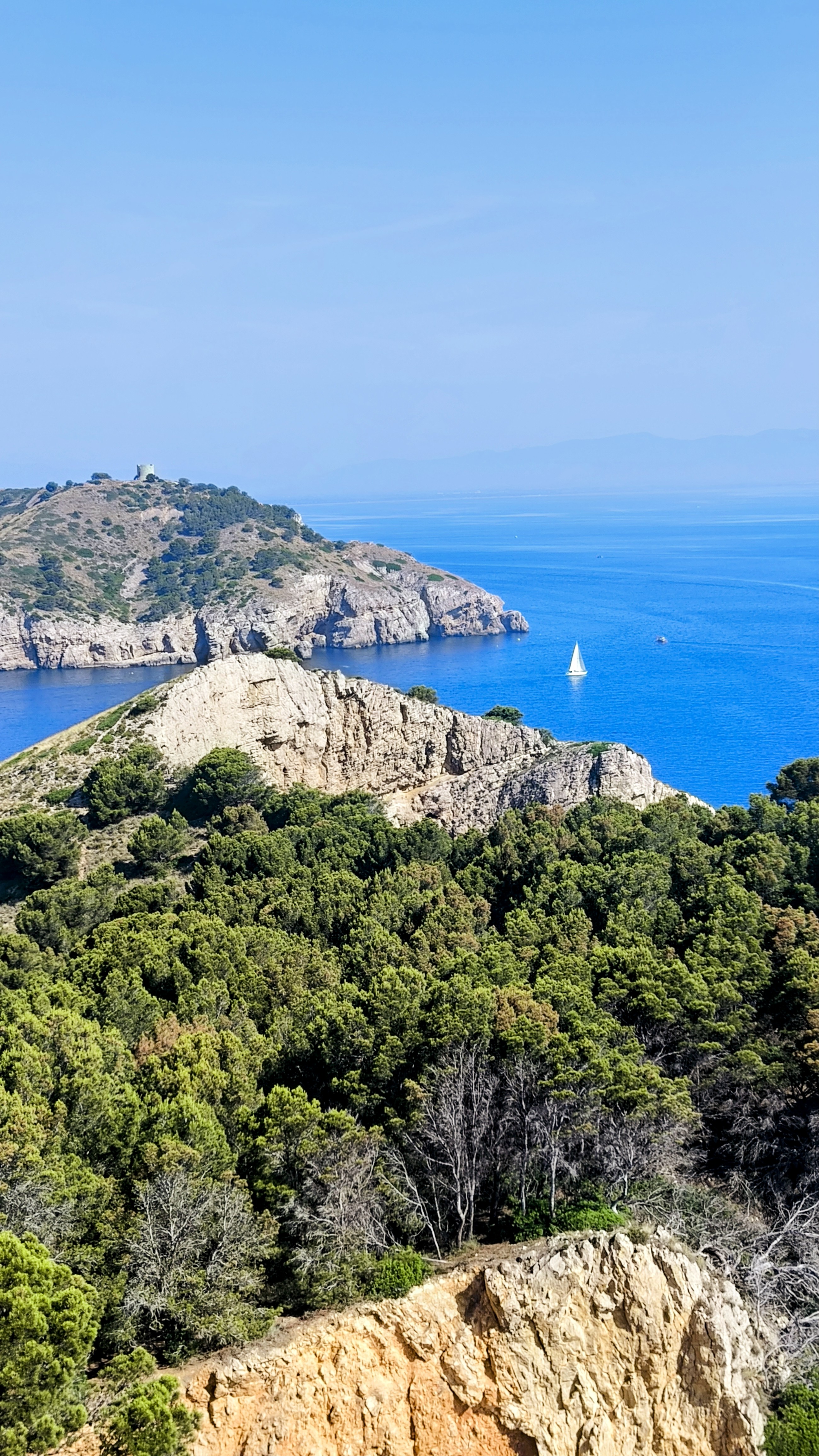 Foto 8 der Bikemap-Route "17 MONTGRÍ : L'Escala Bellcaire Ullà Ter L'Estartit Rocamaura Mirador-Punta-Ventosa Cala-Montgó Torre-Montgó Mateua"