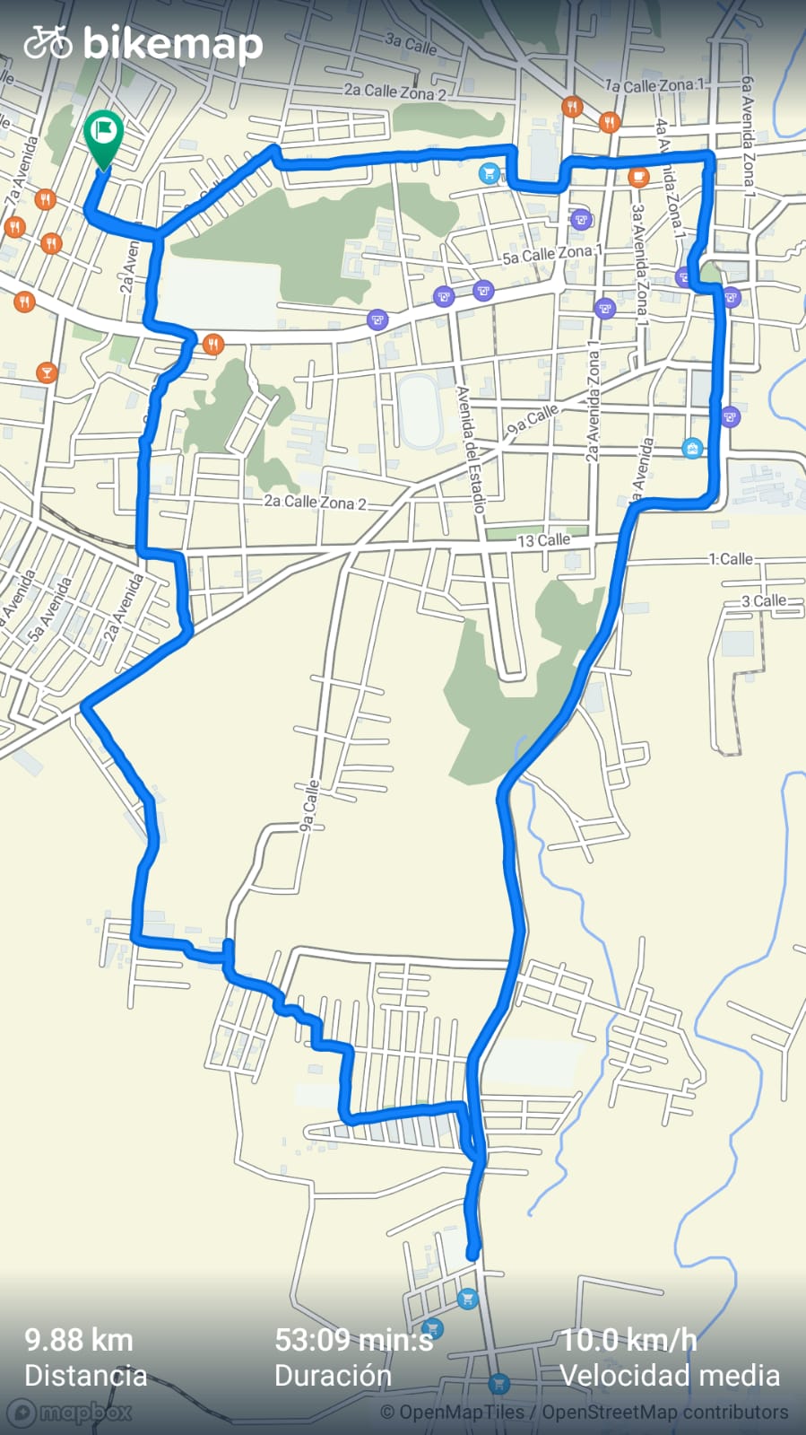 Ruta relajada