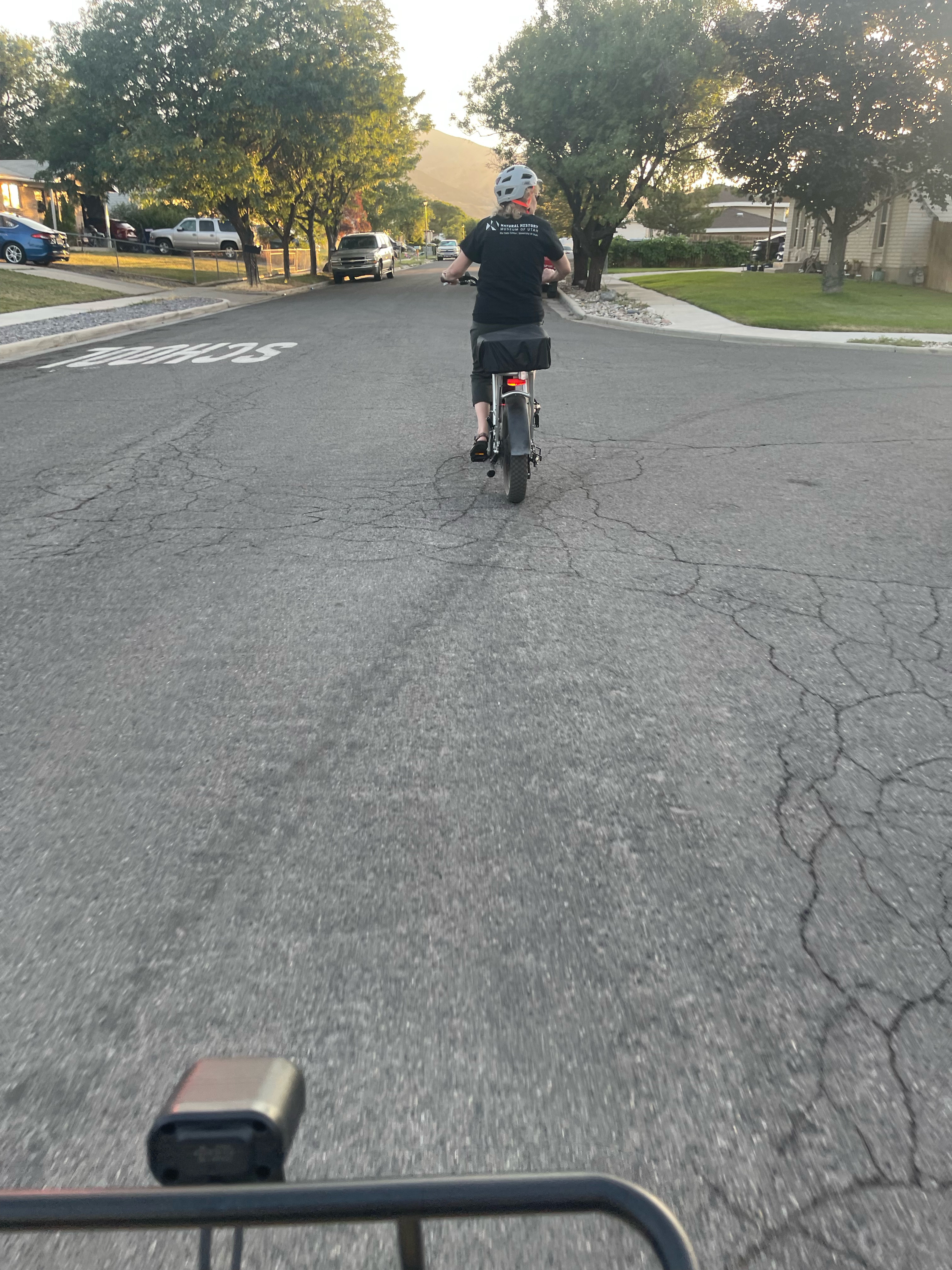 quick ride on Mountain View trail