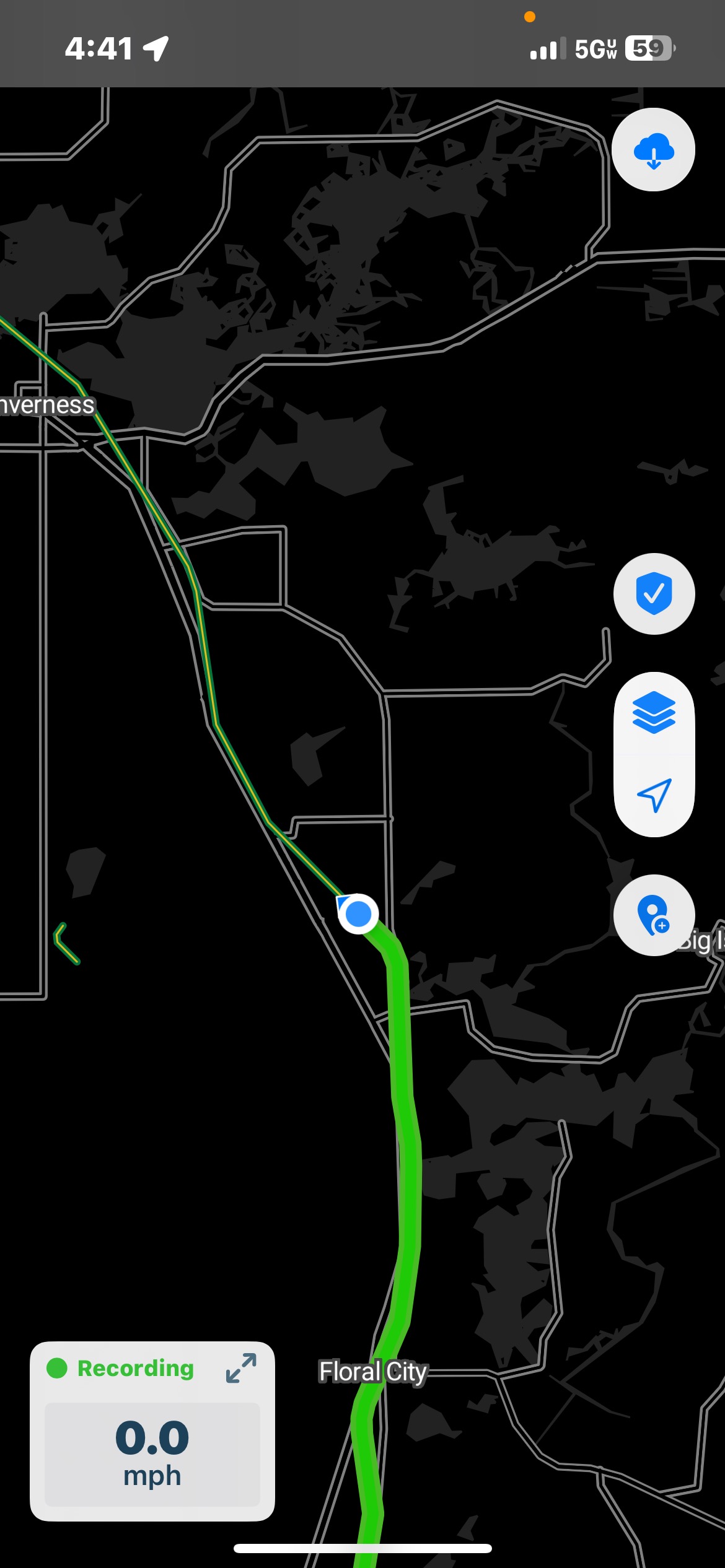 Photo 8 of the Bikemap route "Withlacoochee State Trail, Brooksville to Dr Martin Luther King Jr Ave, Inverness"