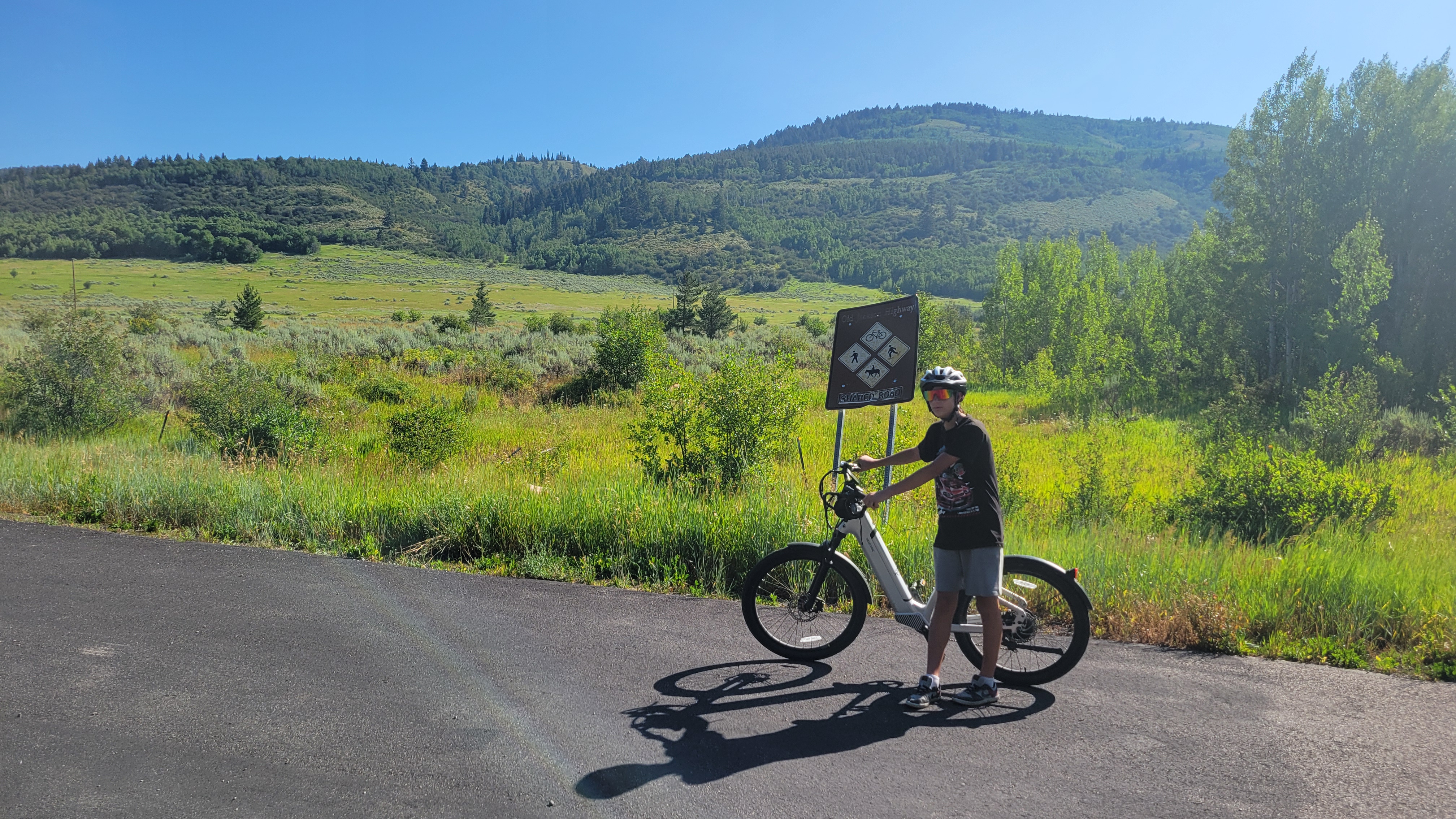 victor to trailcreek cg to driggs, return