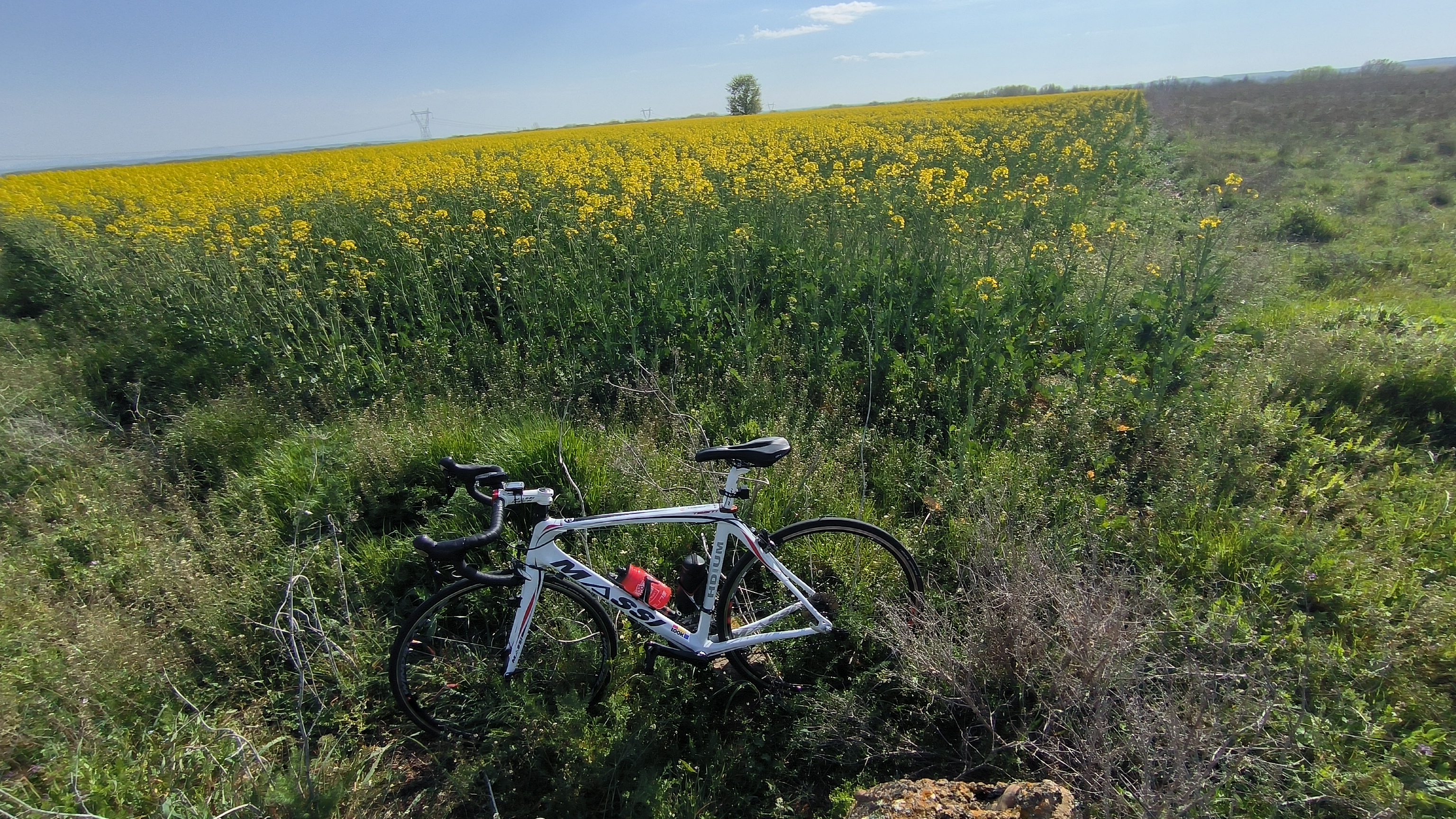 93 km. León, Mansilla, Valevimbre, Fontecha, S. Miguel, Ferral, León.