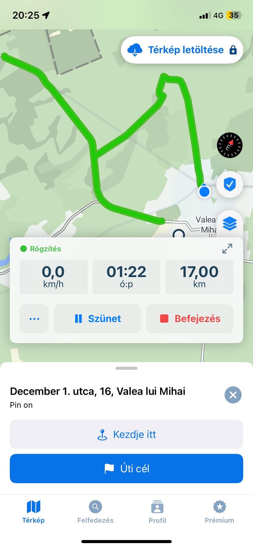Kazinczy Ferenc utca, Valea lui Mihai - Octavian Goga utca, Valea lui Mihai