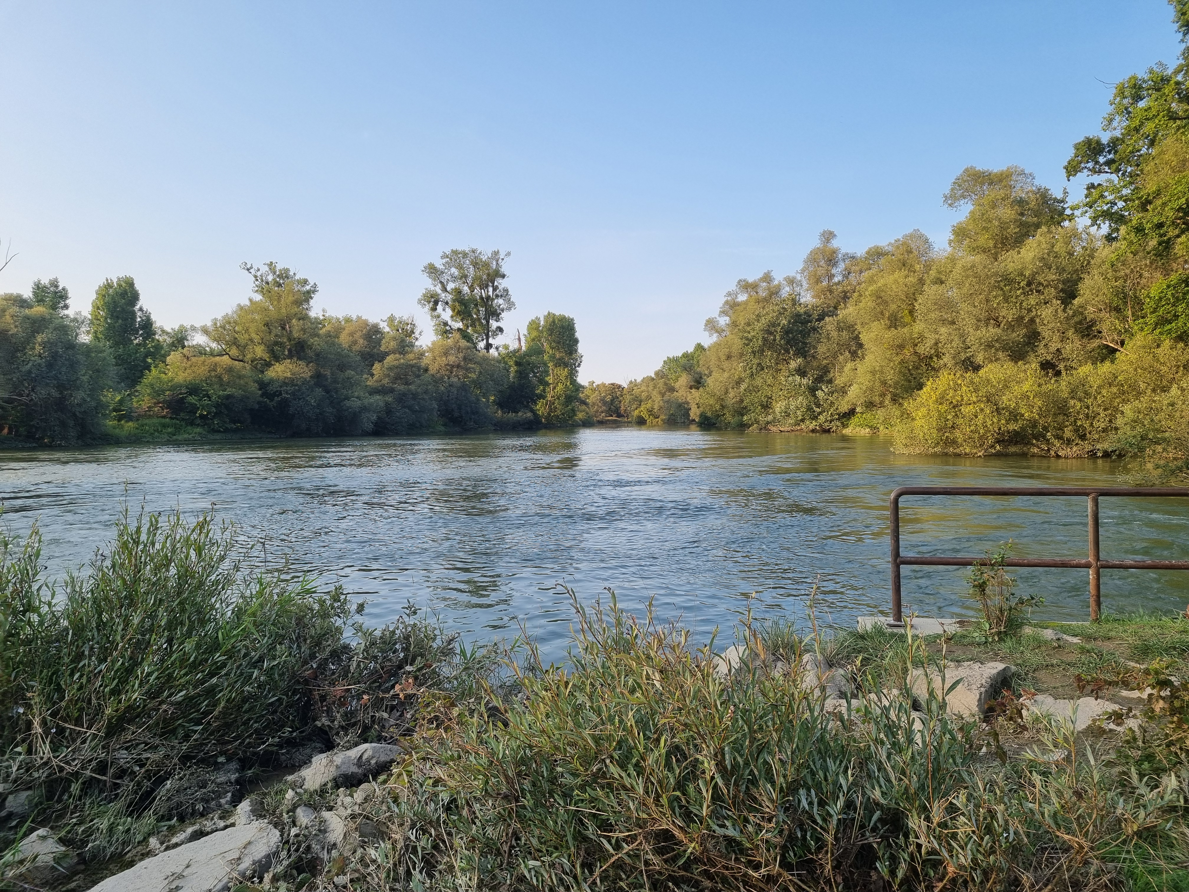 Von Würmersheim um den Fermasee in Neuburgweier
