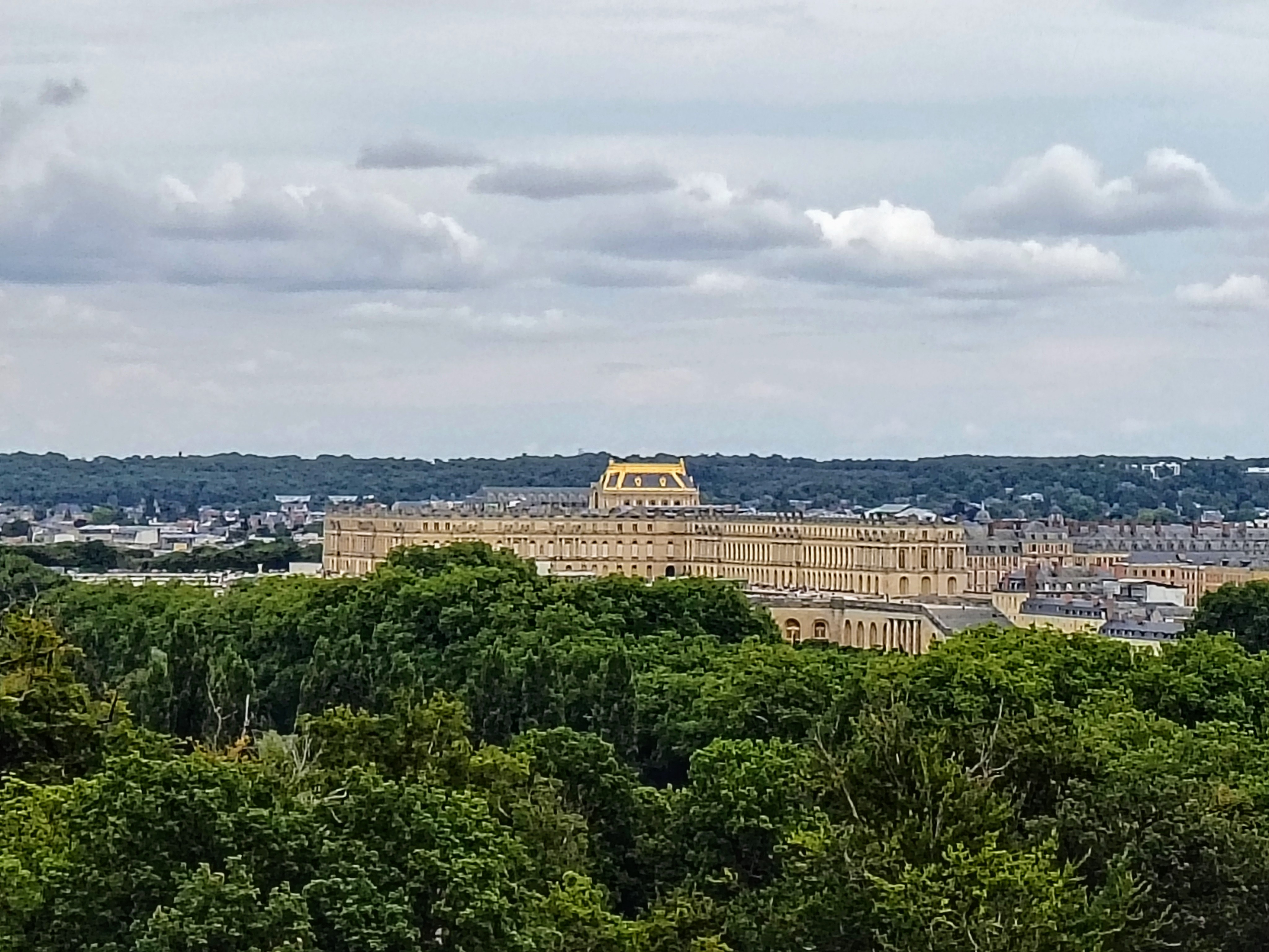 Panorama de Versailles depuis Satory