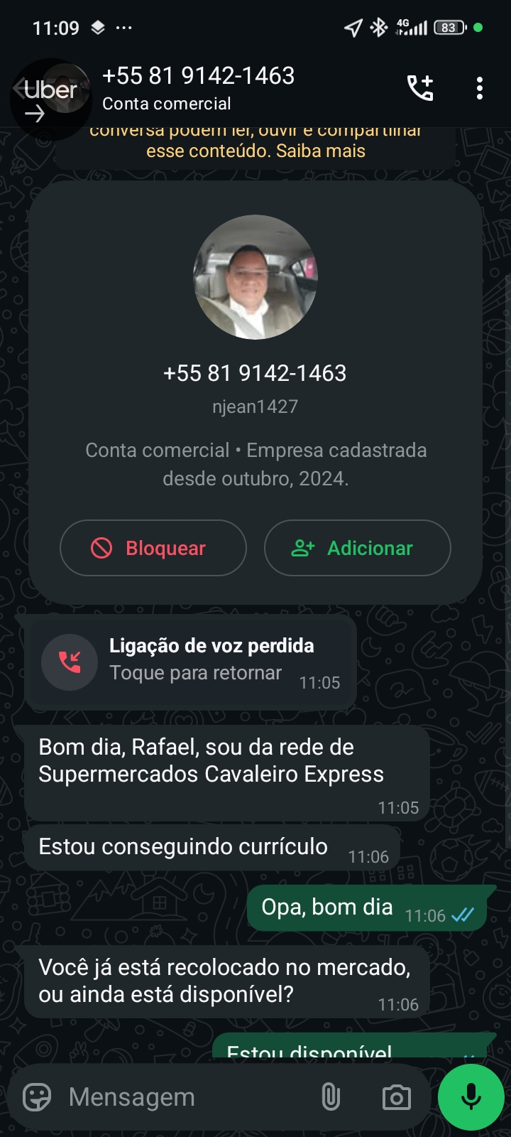 De Avenida Canal a Rua Nova América