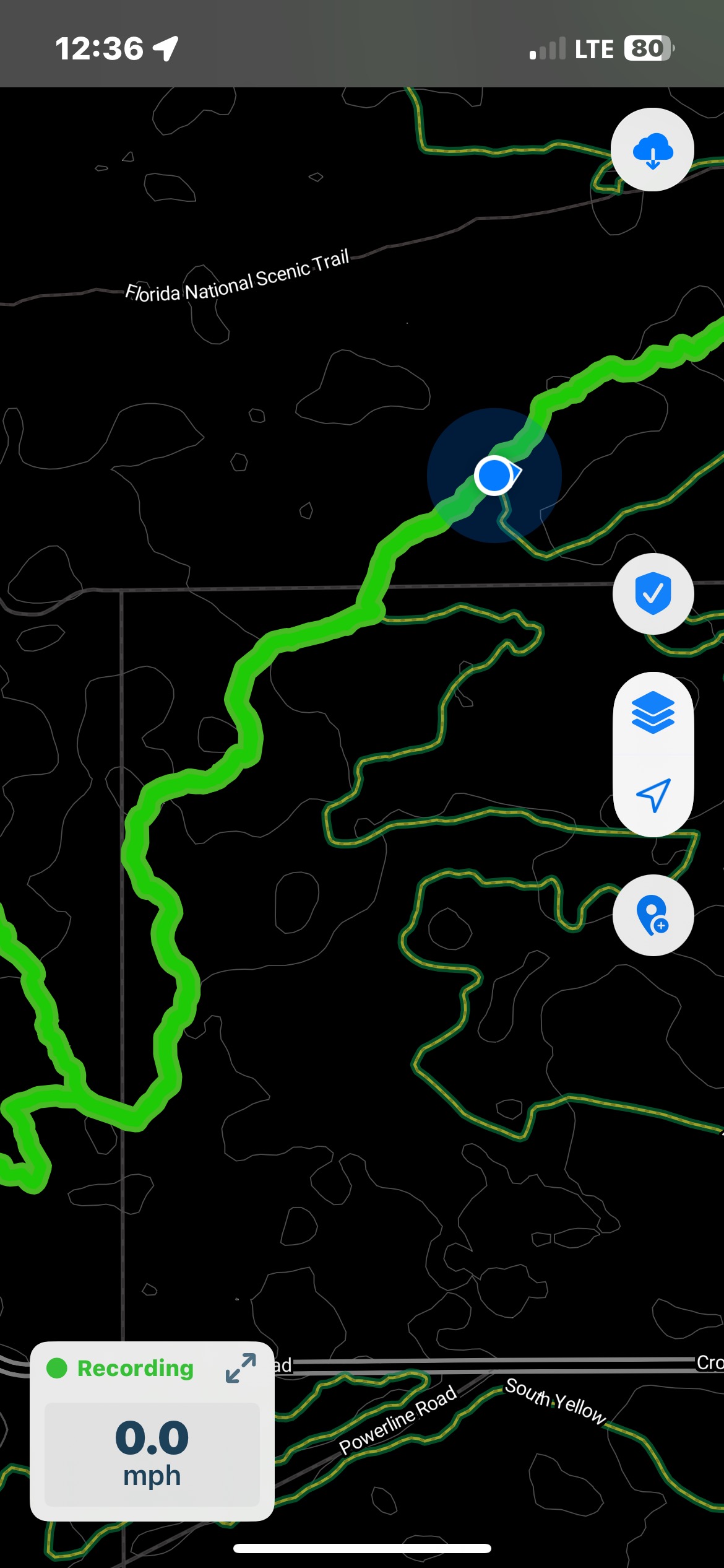 Photo 8 of the Bikemap route "Croom Rital Rd, Brooksville to Croom Rital Rd, Brooksville"