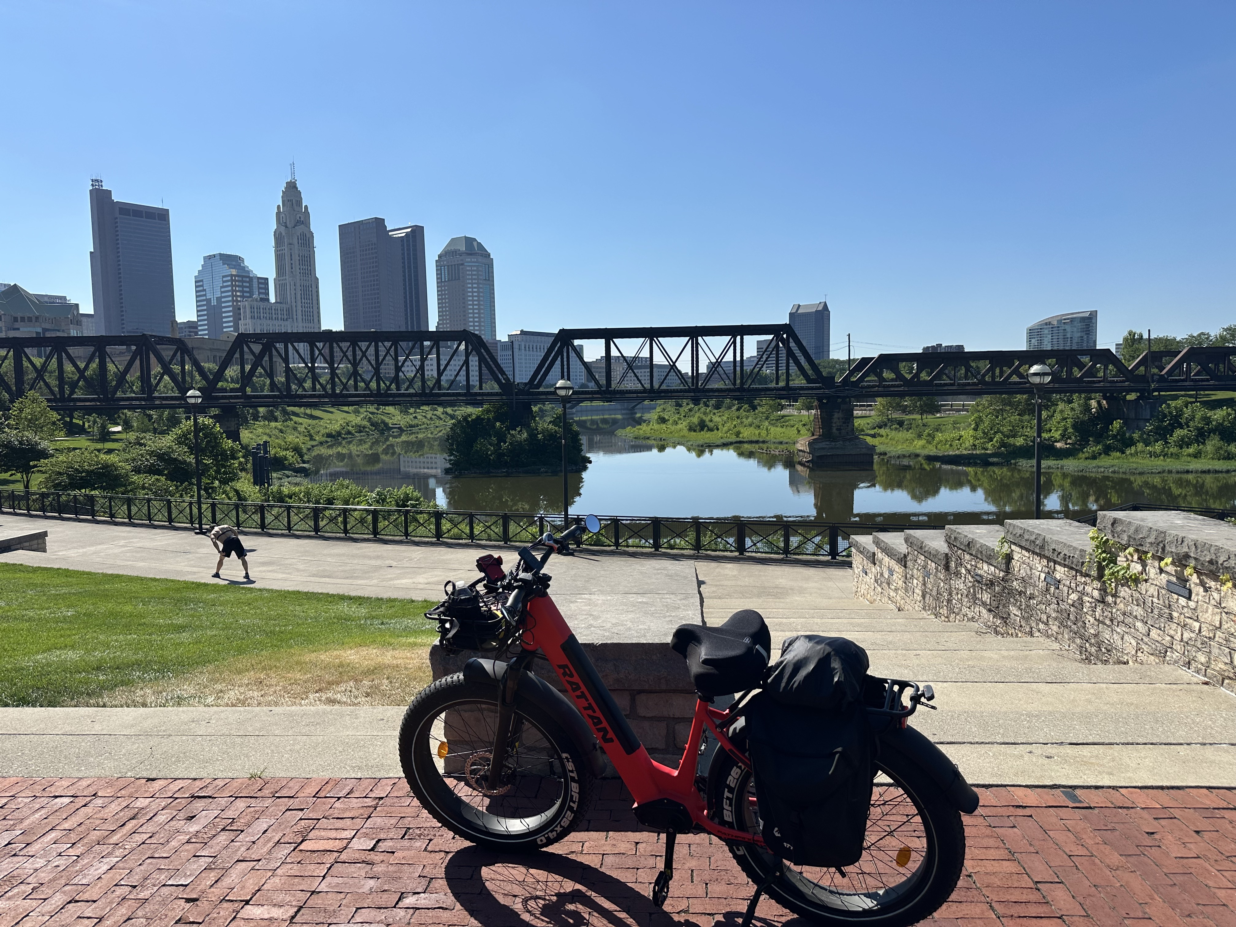 Photo 7 of the Bikemap route "Olentangy River Rd, Columbus to Olentangy River Rd, Columbus"