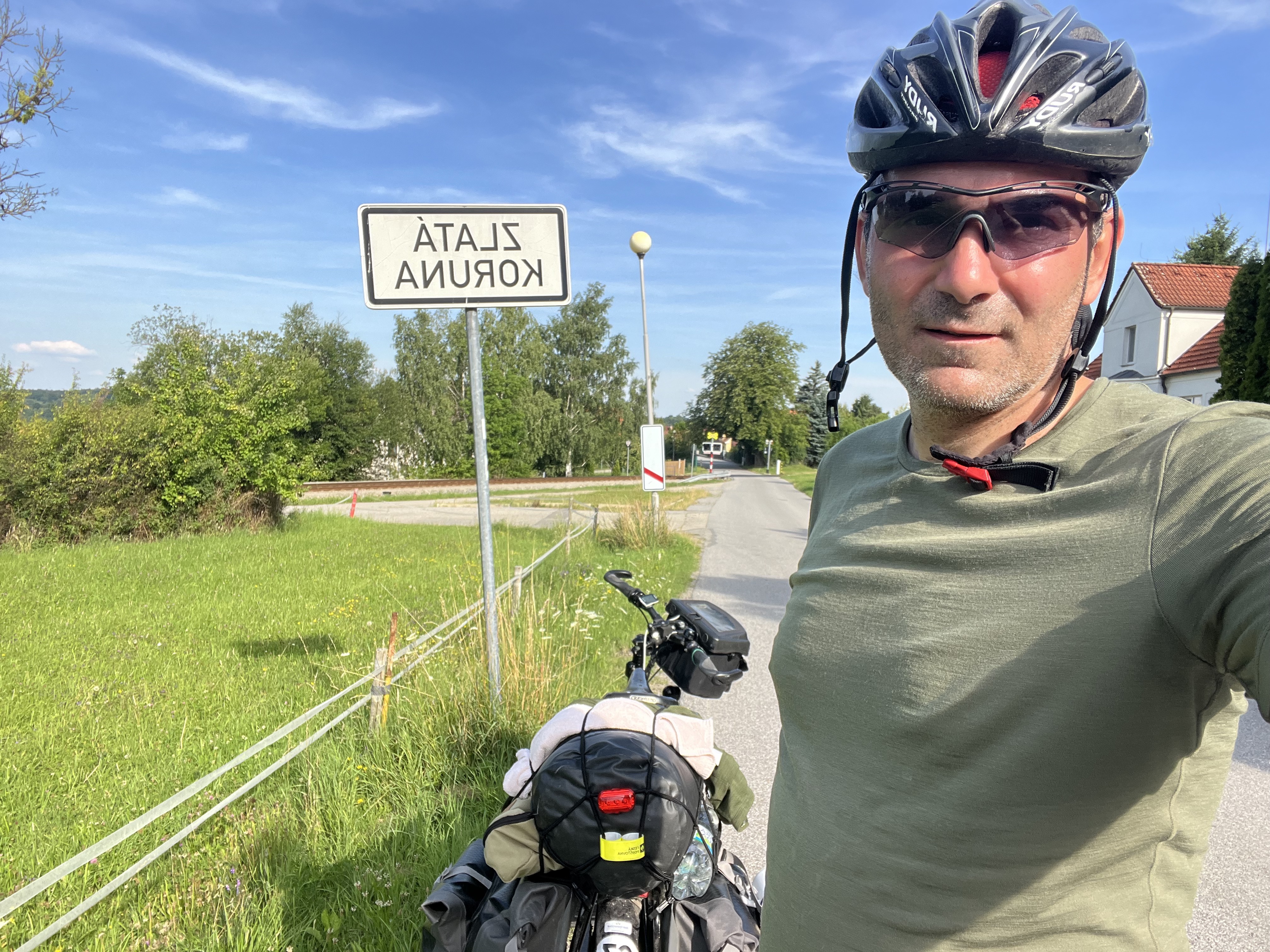 Foto 7 der Bikemap-Route "20.7.-Vyšší Brod-Rozmberg-Rozmital-Cesky kr.-Zlatá Koruna 4:09hod-11,4km/hod-58,9max"