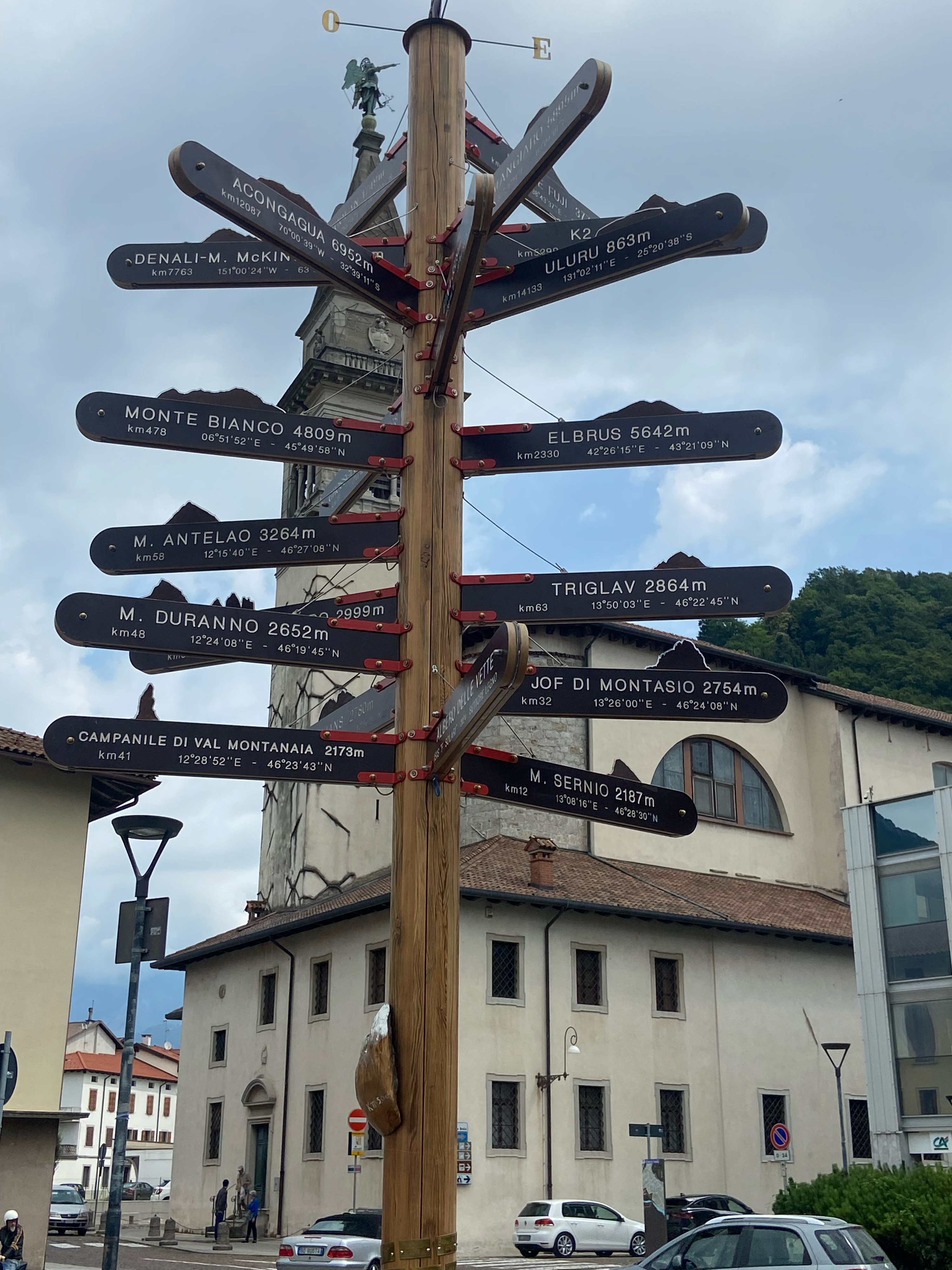 Photo 7 of the Bikemap route "Giro ad anello con parafa Venzone  Carnia  , Amaro , Tolmezzo , Bordano , Gemona e Venzone"