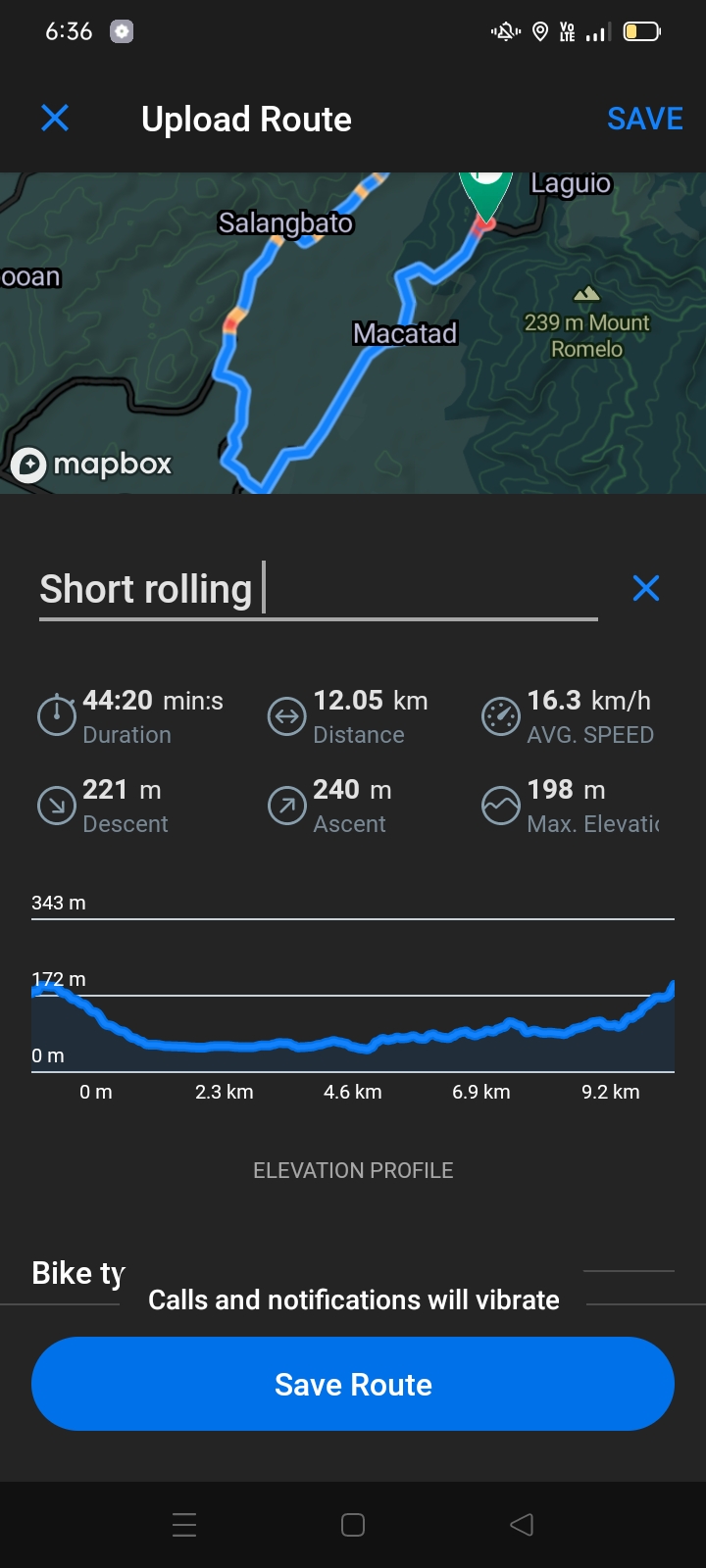 Short rolling
