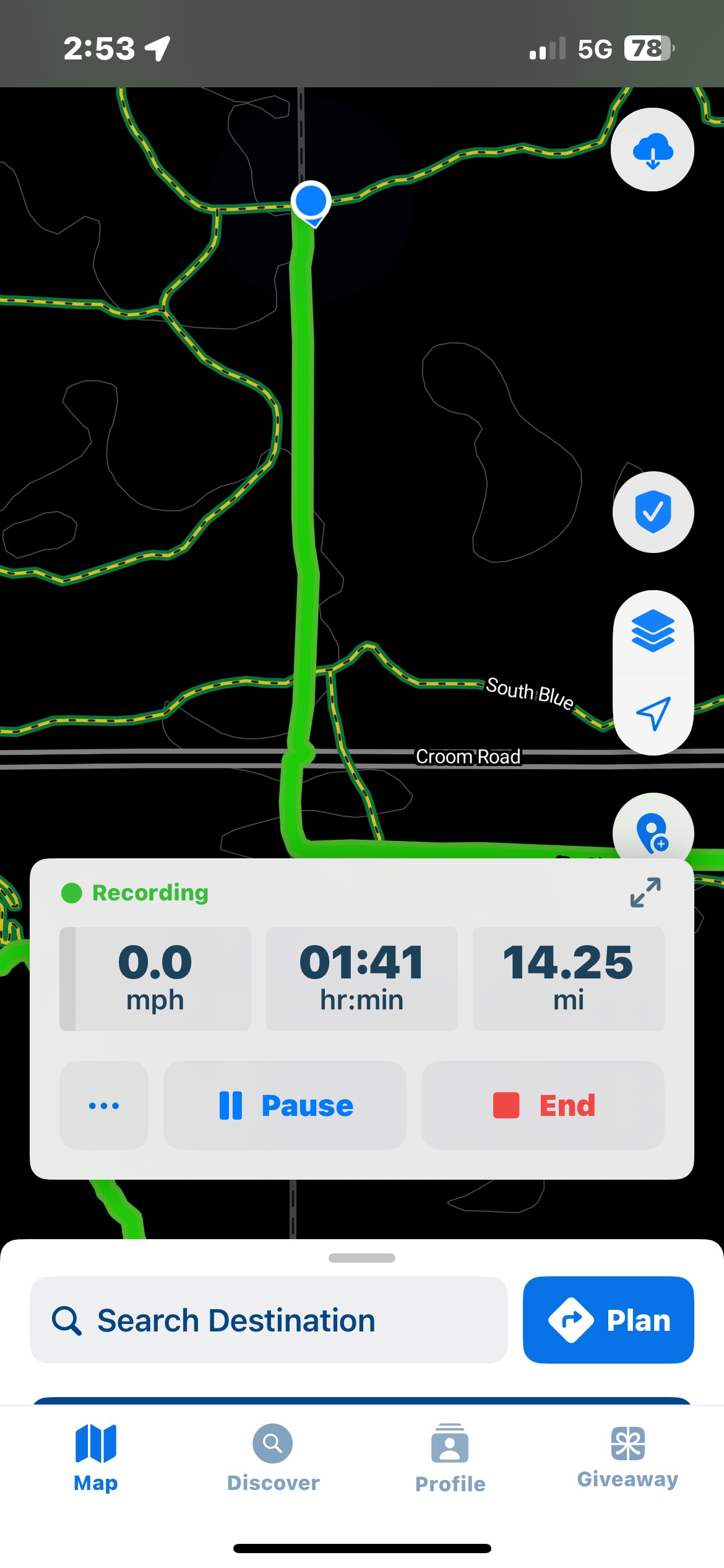 Foto 7 der Bikemap-Route "Withlacoochee State Trail, Brooksville to Croom Rital Rd, Brooksville"