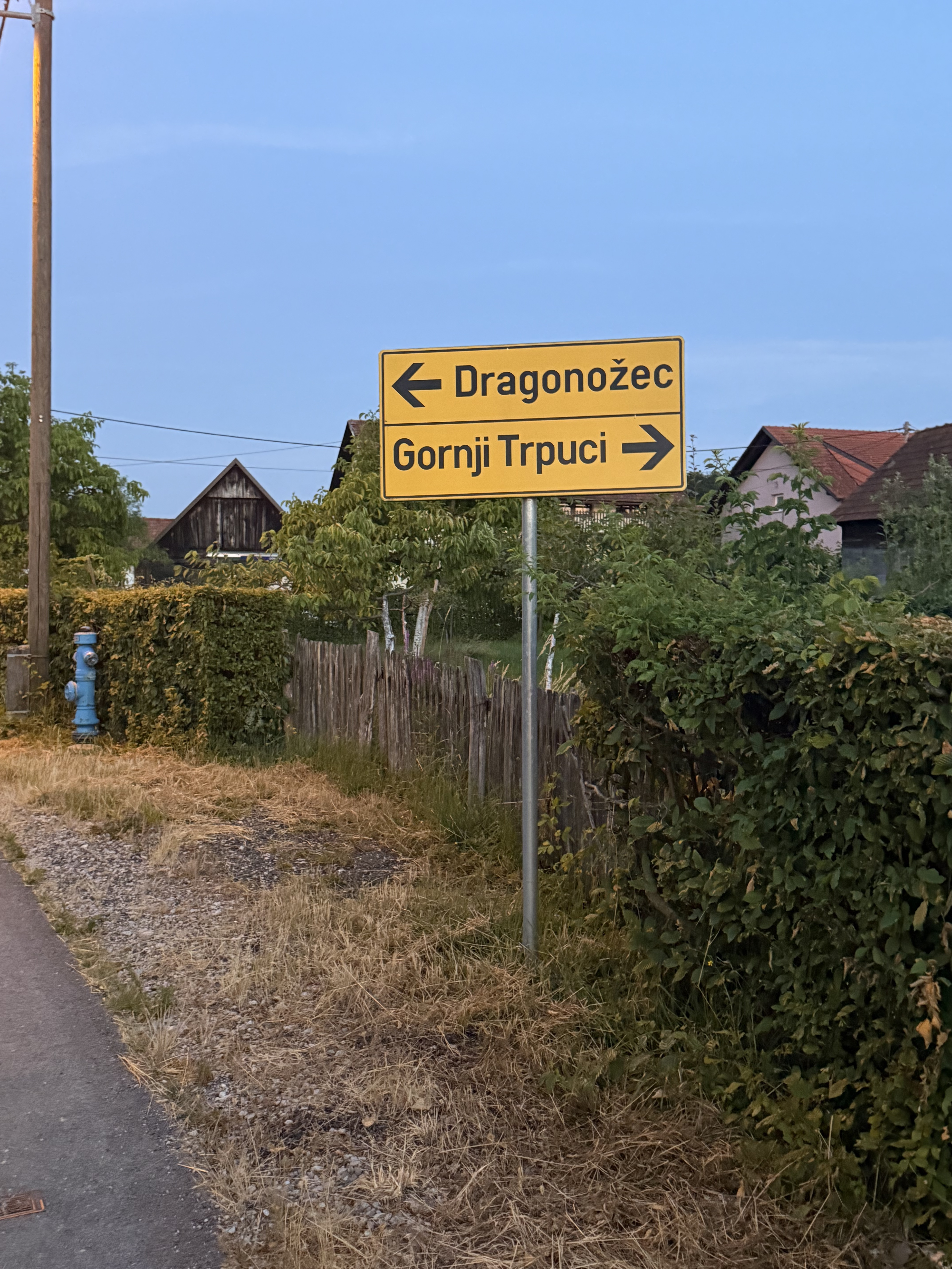 Ulica Florijana Andrašeca, Zagreb to Trpučanska cesta, Donji Trpuci