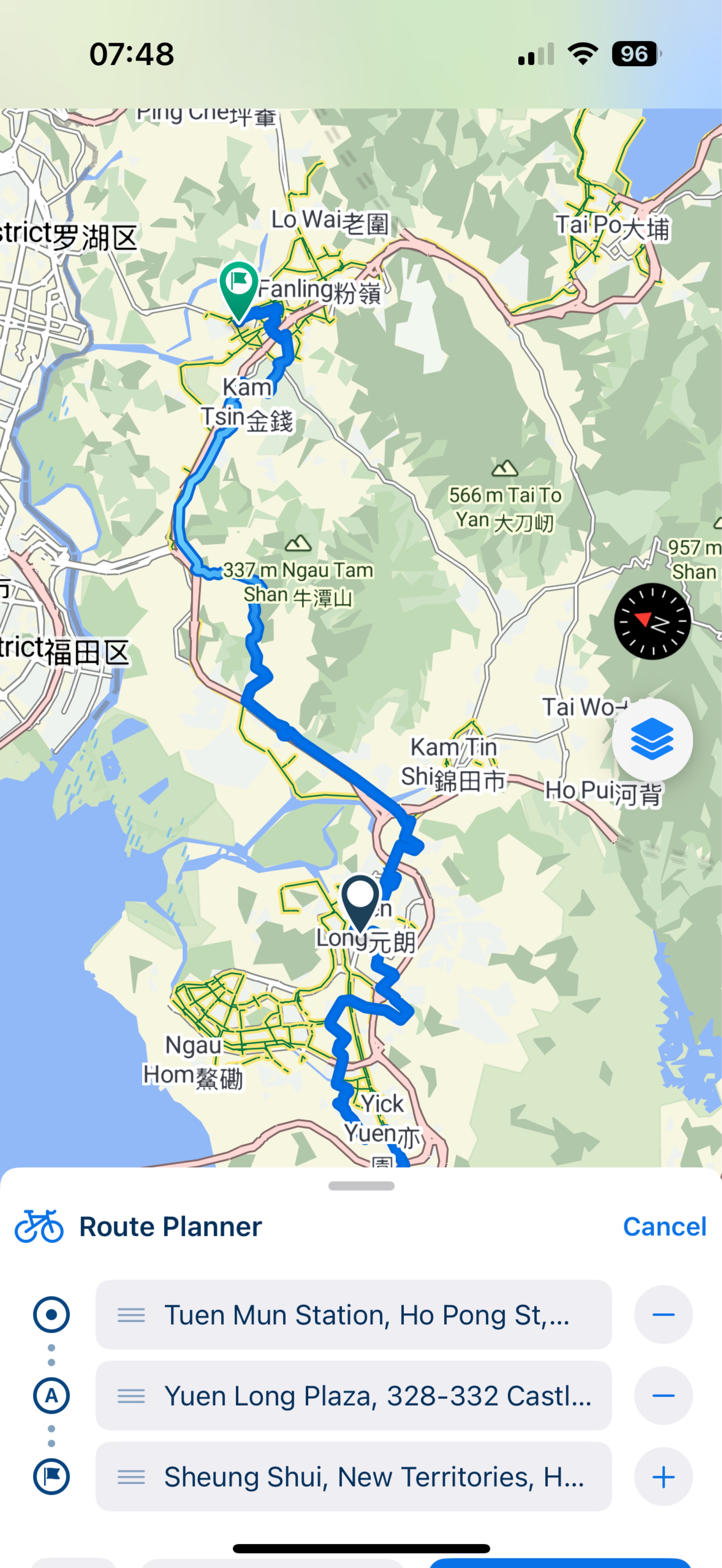 Ho Pong St, San Hui, Tuen Mun to San Fung Ave, Sheung Shui