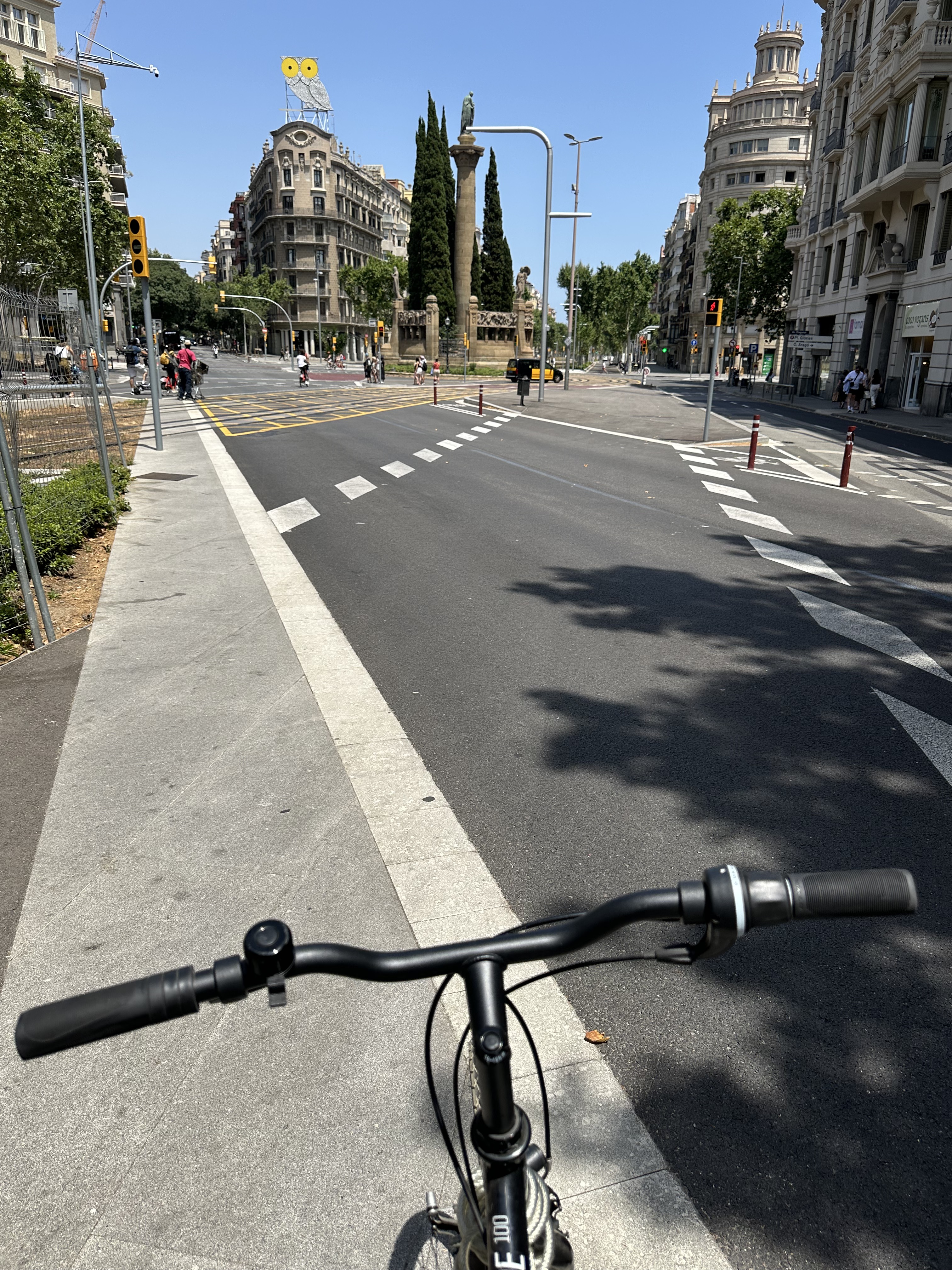 Via Augusta, Барселона до Carrer del Pelai, Барселона
