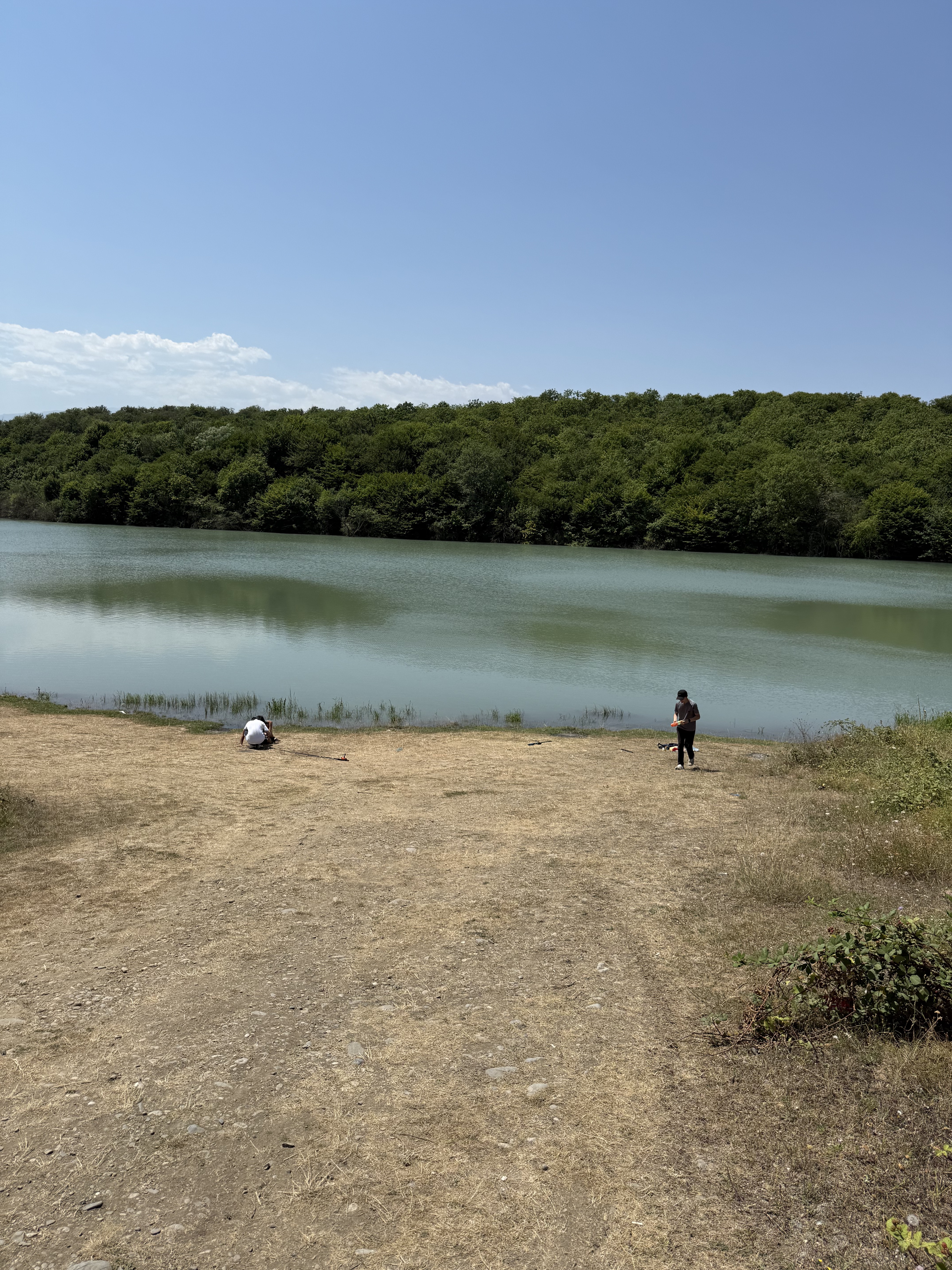 walking to fish