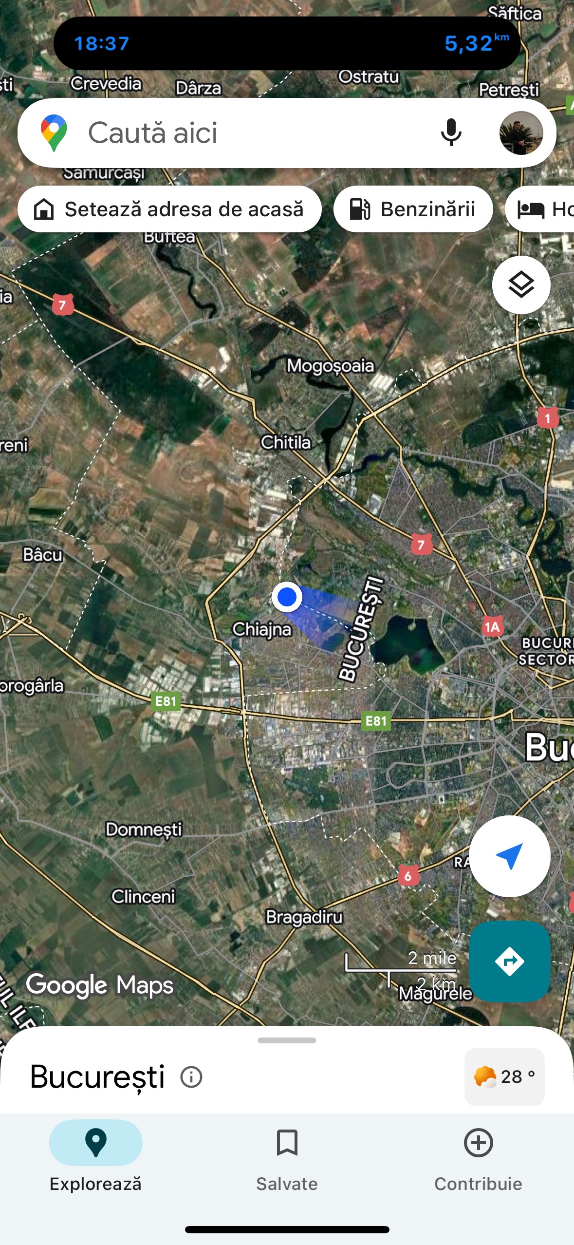 Aleea Lacul Morii, BucureČti to Čoseaua VirtuČii, BucureČti