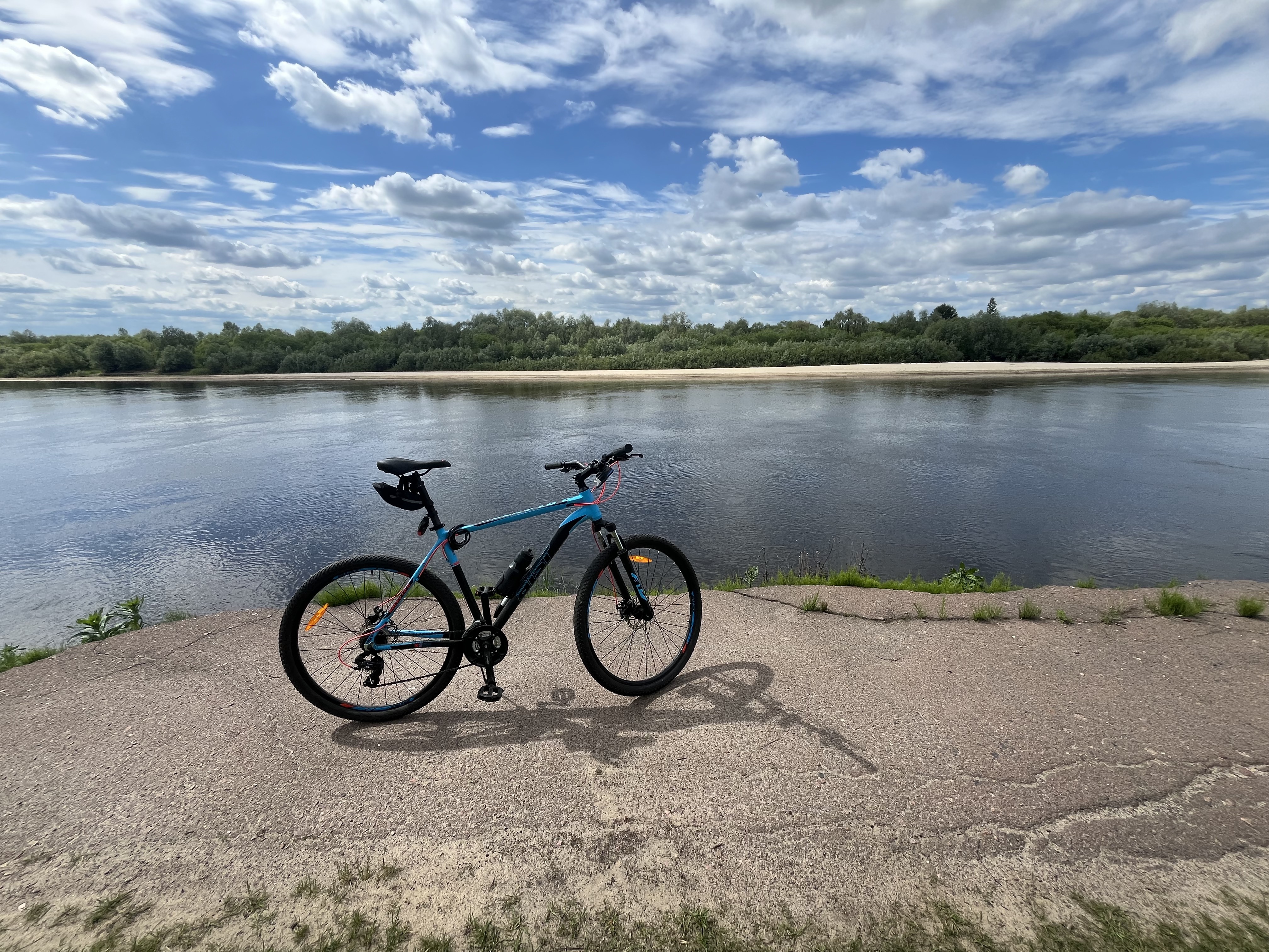 Foto 8 der Bikemap-Route "улица Моисеенко, Гомель до Интернациональная улица, Гомель"