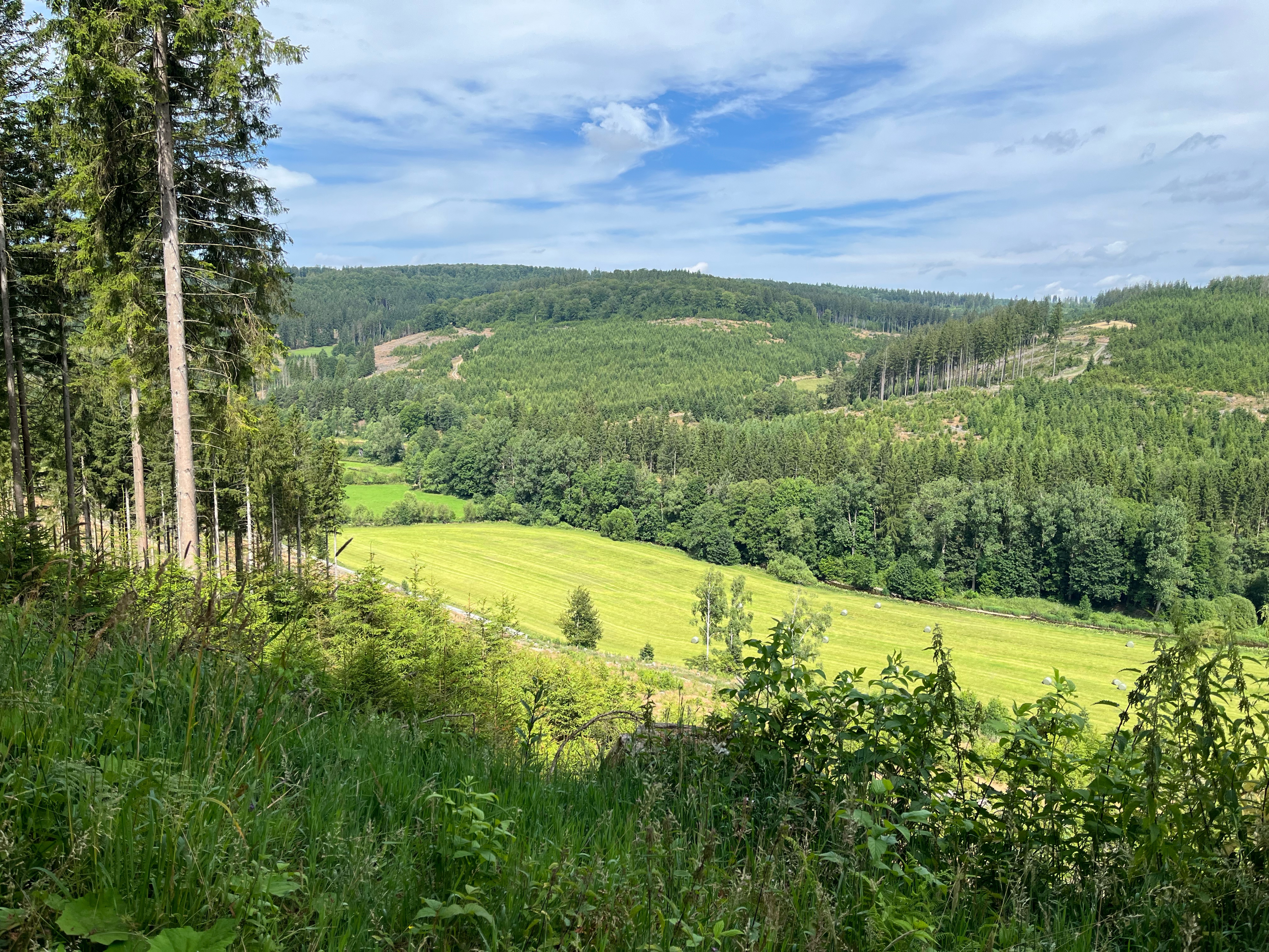 Hudeweg, Bad Berleburg nach Hudeweg, Bad Berleburg