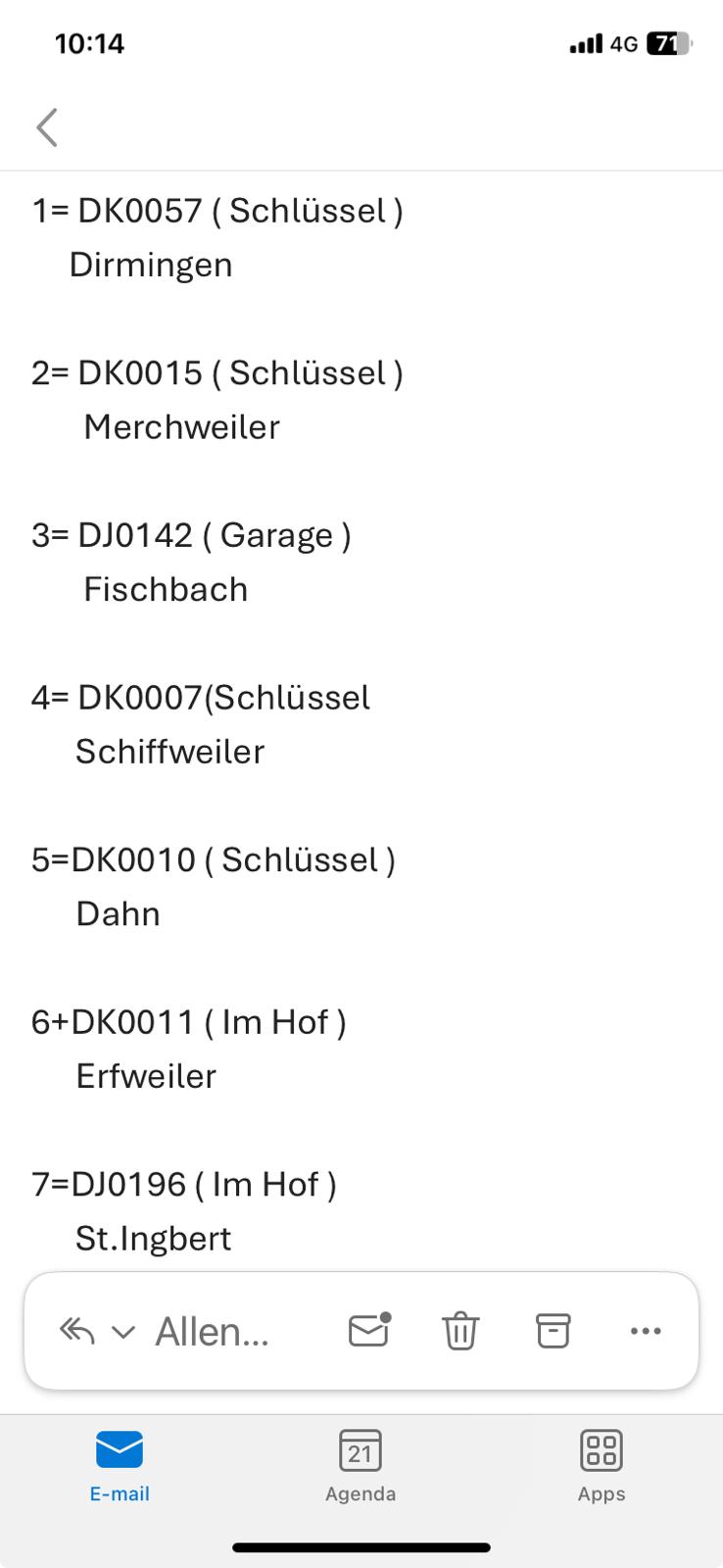 Am Langenstrank nach Am Langenstrank