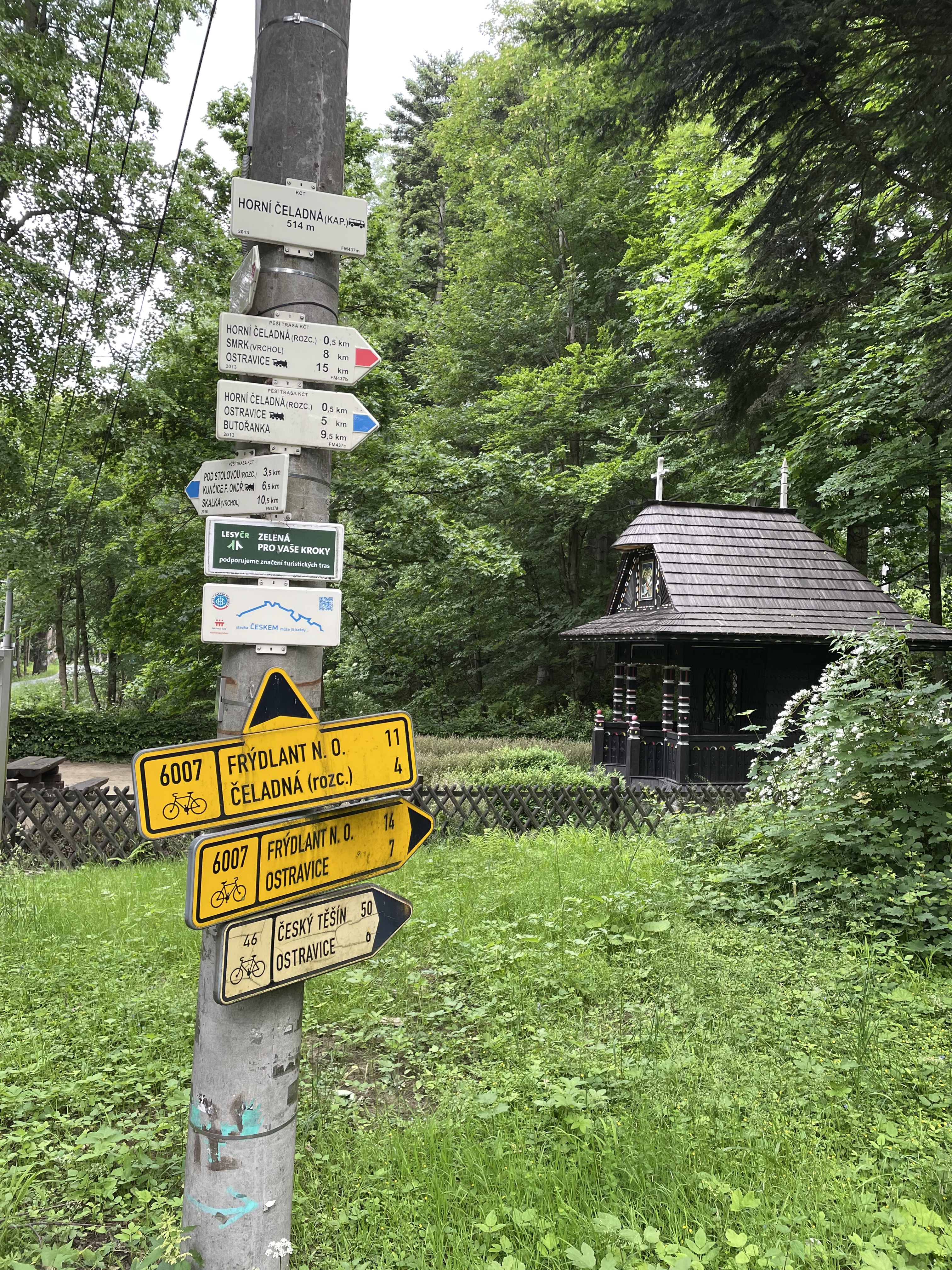 Photo 4 of the Bikemap route "Ostravice, Ostravice až Silnice 56, Ostravice" Photo 4 of the Bikemap route "Ostravice, Ostravice až Silnice 56, Ostravice"