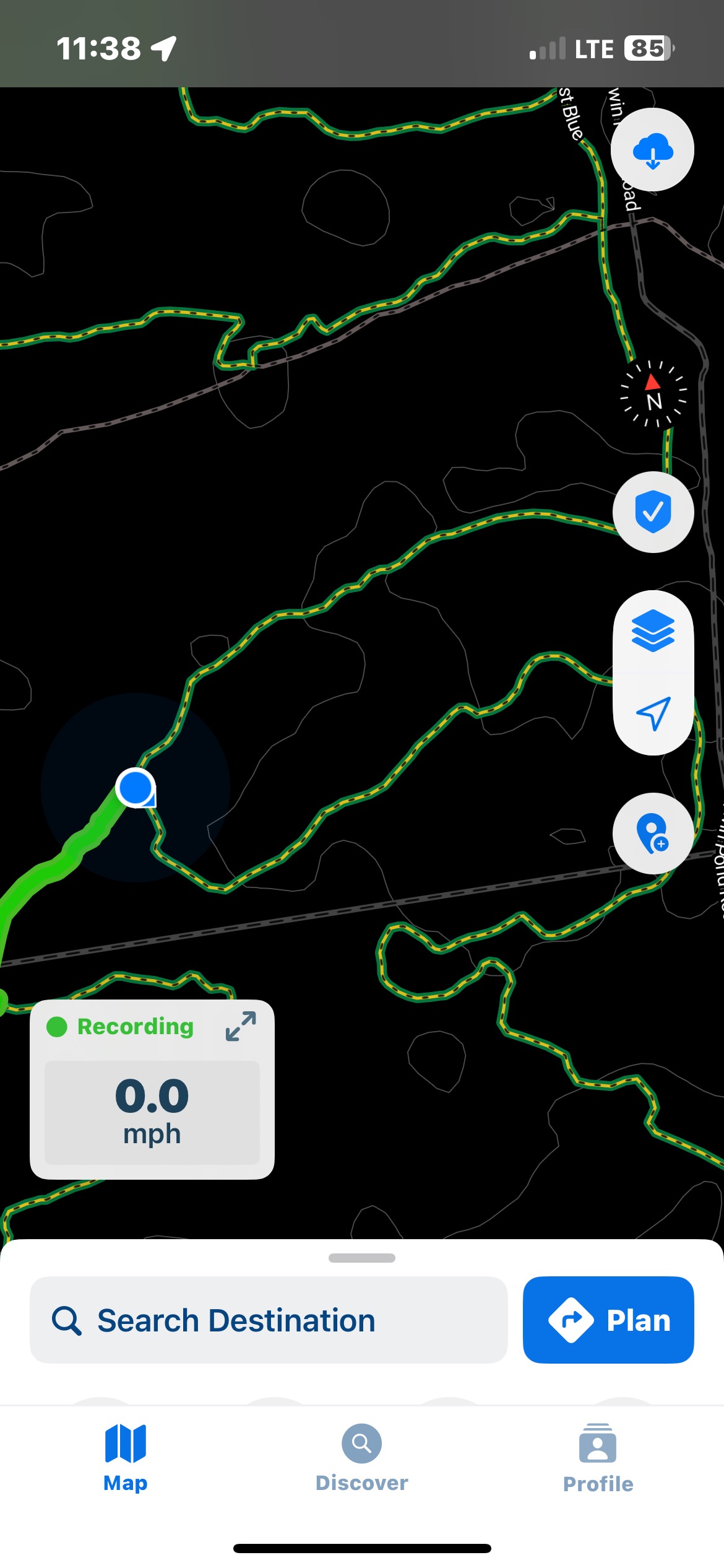 Foto 3 de la ruta de Bikemap "Brooksville to Croom Rital Rd, Brooksville" Foto 3 de la ruta de Bikemap "Brooksville to Croom Rital Rd, Brooksville"