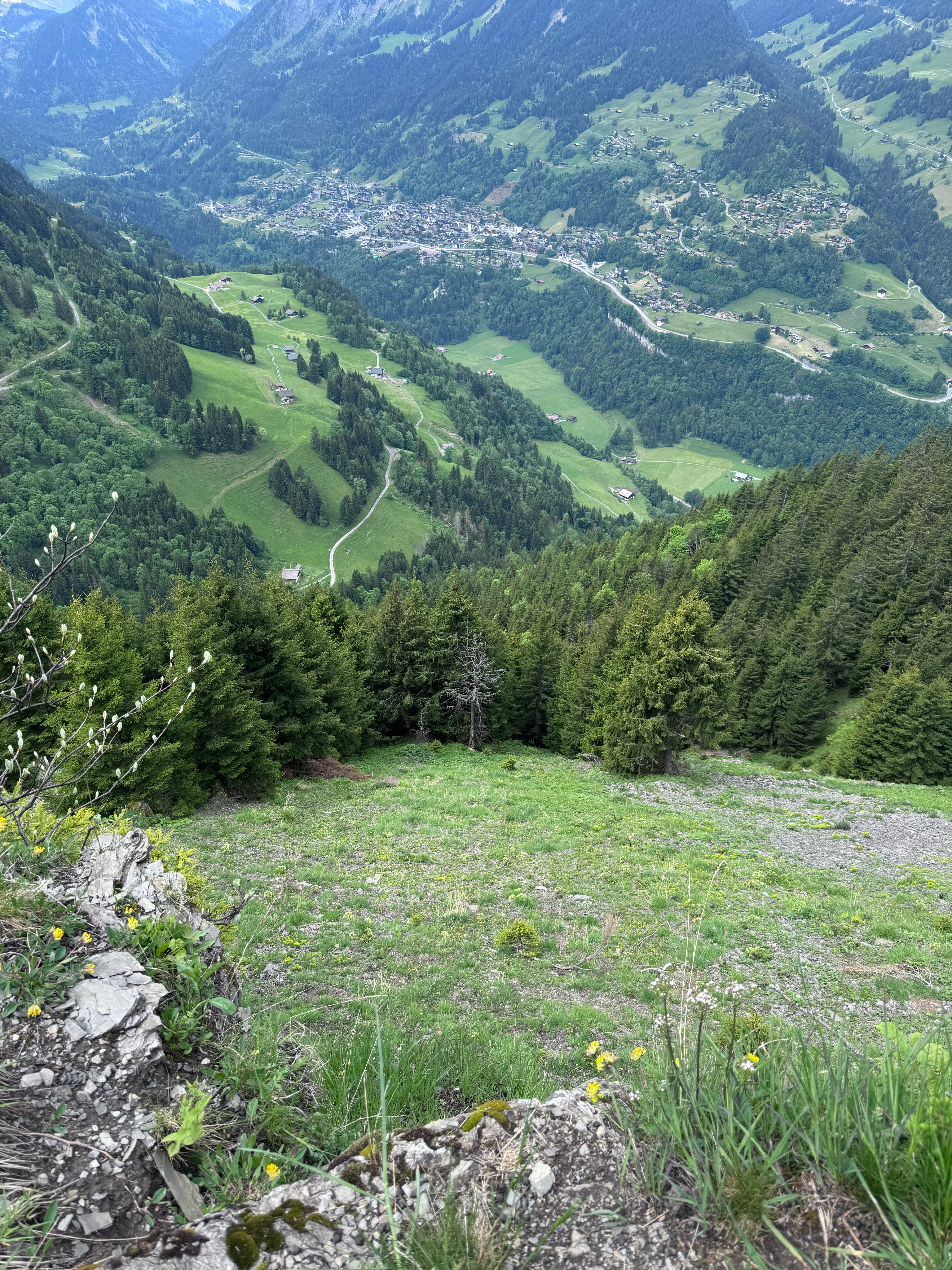 Val-d'Illiez à Chemin de Vai l'Otau, Troistorrents